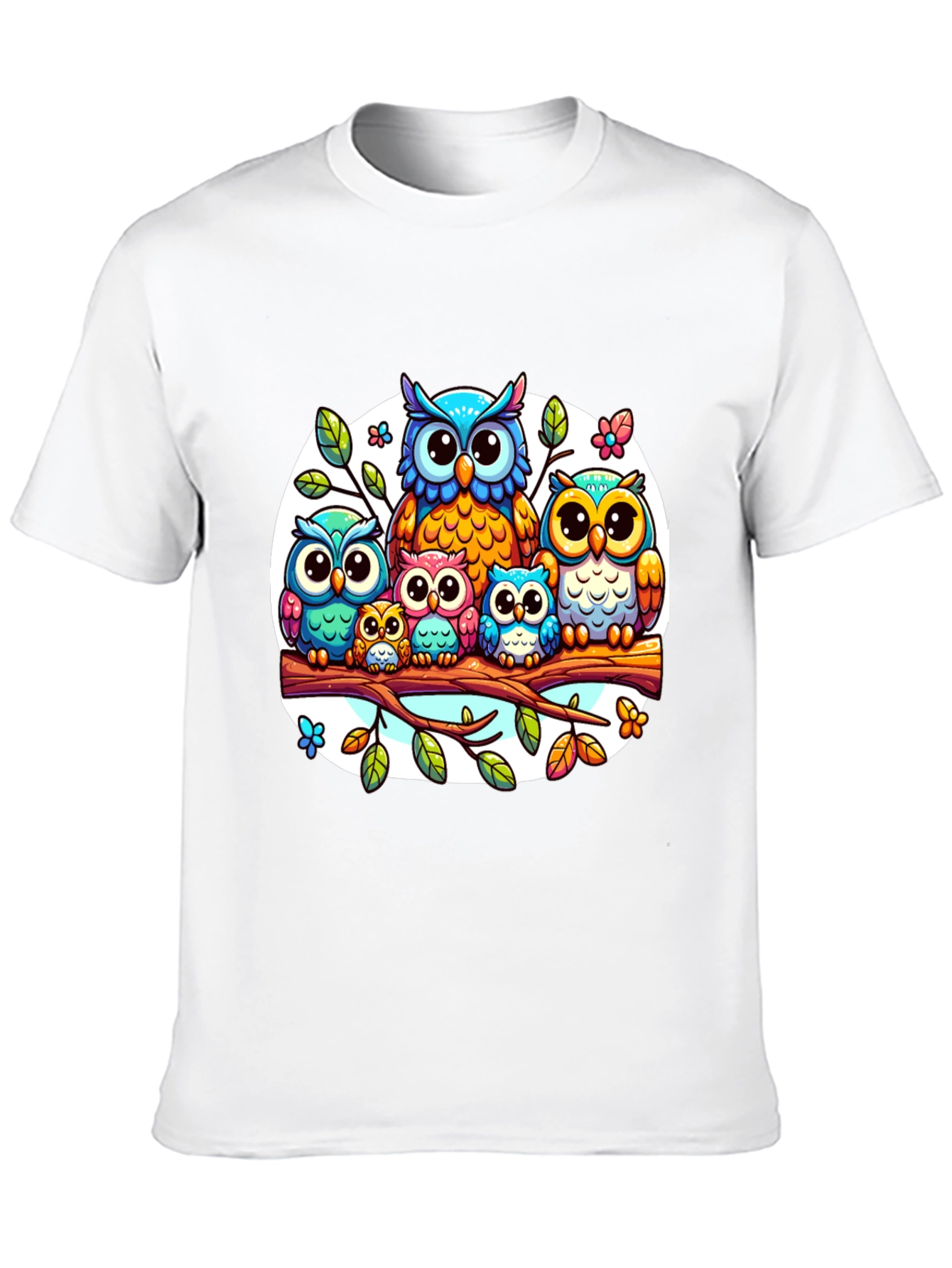 Cute Owl Family T-Shirt