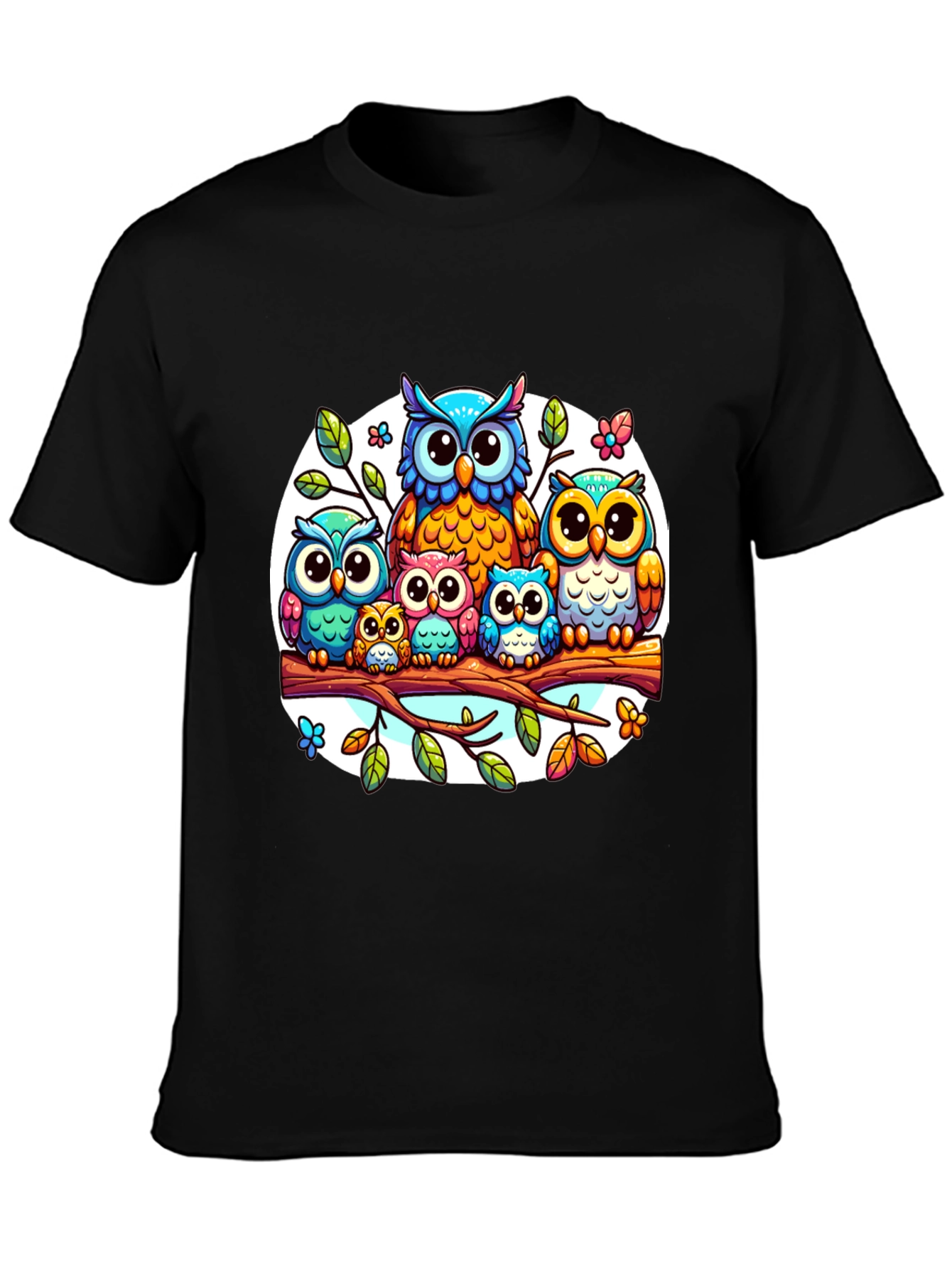Cute Owl Family T-Shirt