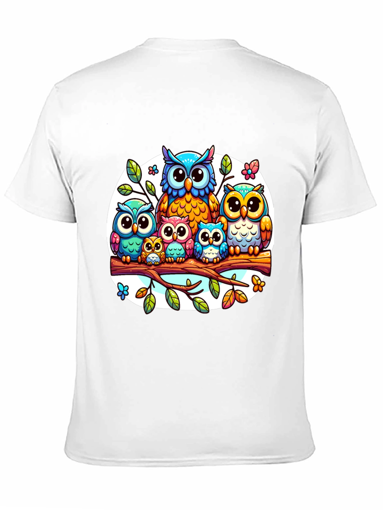 Cute Owl Family T-Shirt