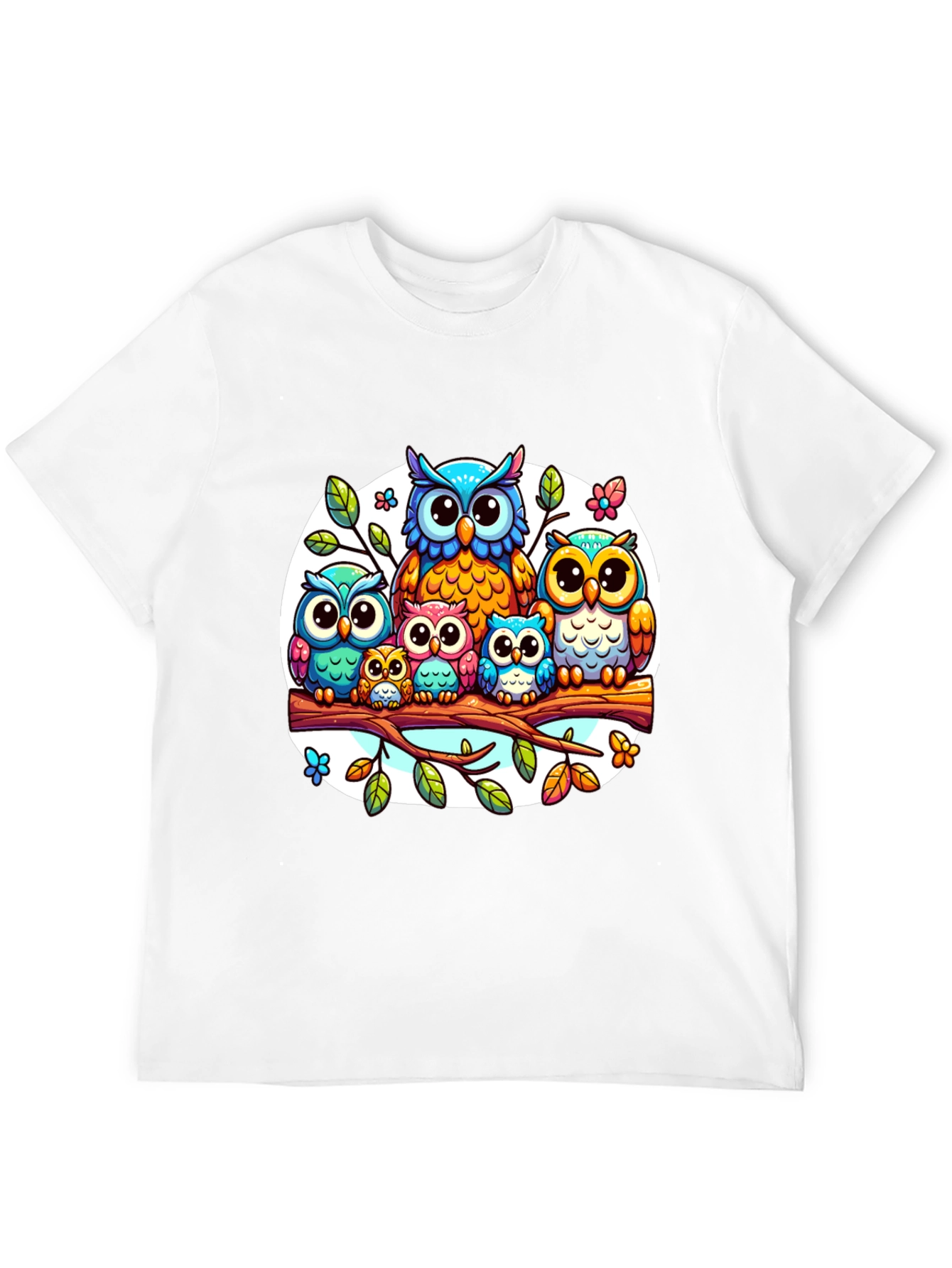 Cute Owl Family T-Shirt