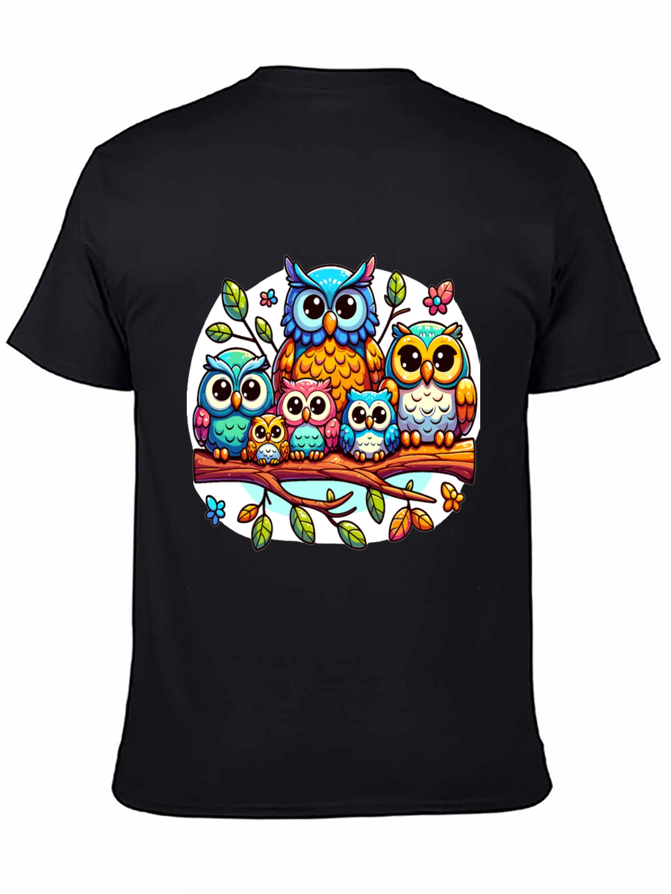 Cute Owl Family T-Shirt
