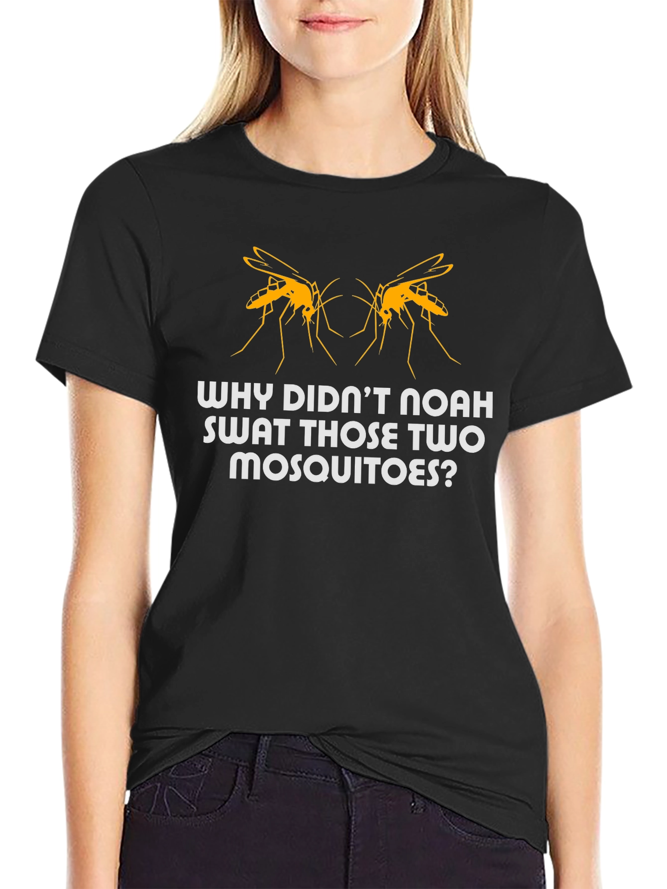 Noahs Ark Mosquito T-Shirt - Funny Animal Tee