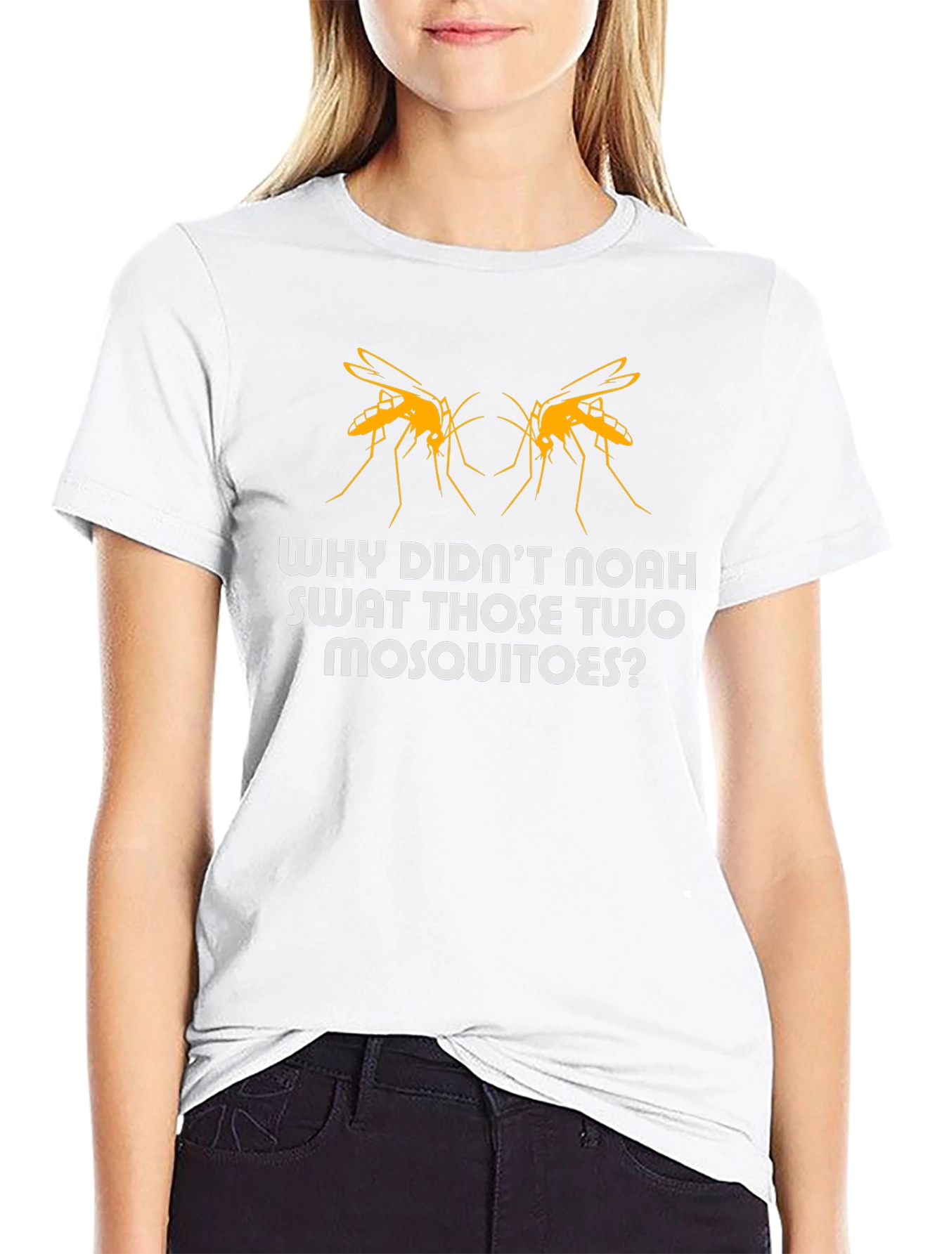 Noahs Ark Mosquito T-Shirt - Funny Animal Tee