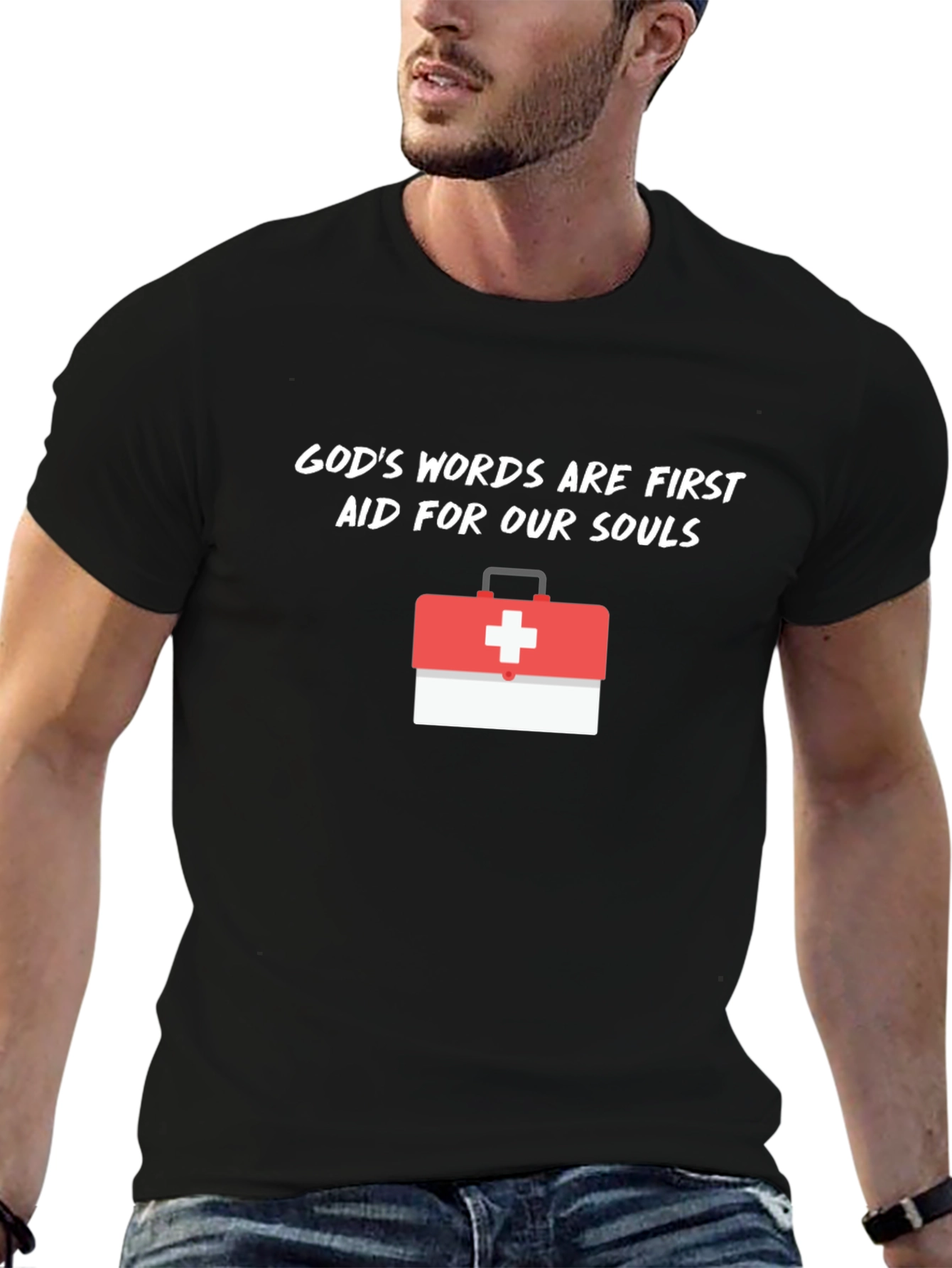 Gods Words First Aid T-Shirt