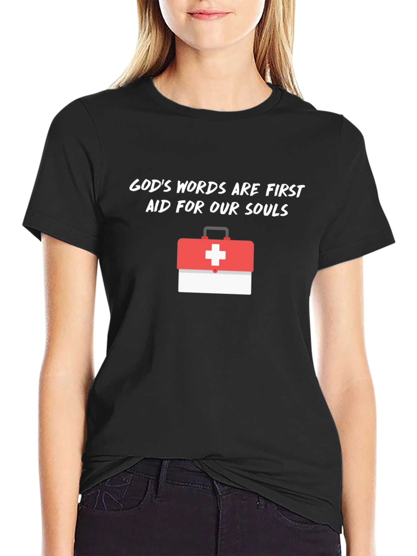 Gods Words First Aid T-Shirt