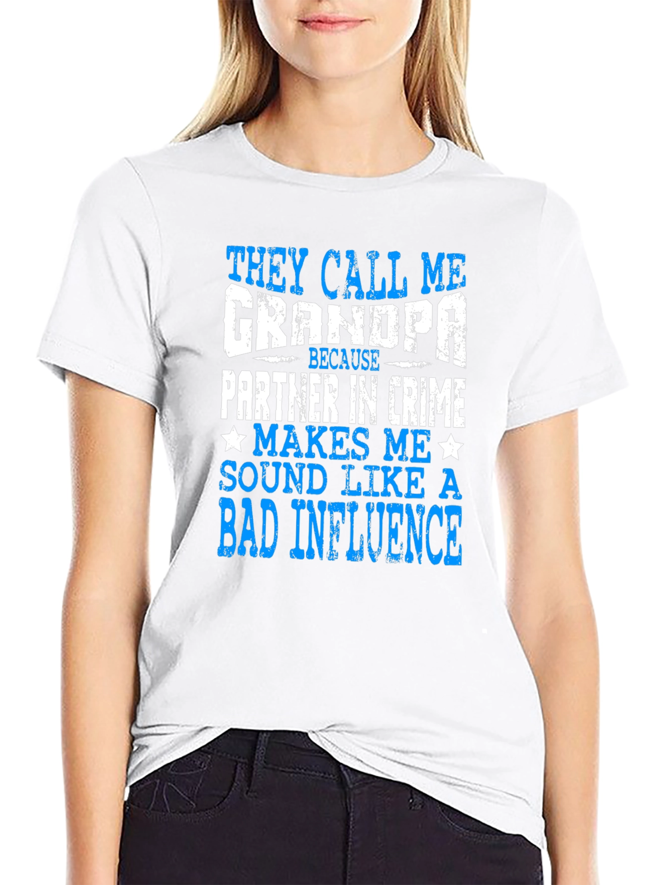 Funny Grandpa T-Shirt - Bad Influence