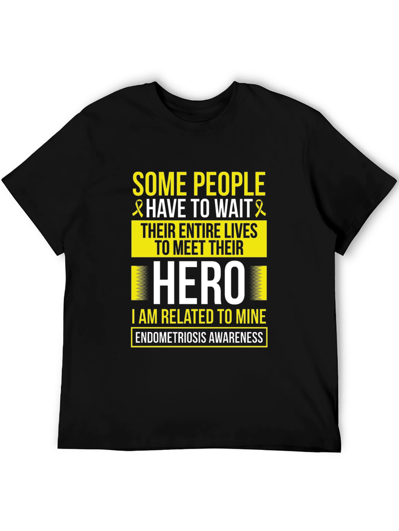 Endometriosis Awareness T-Shirt Hero Related