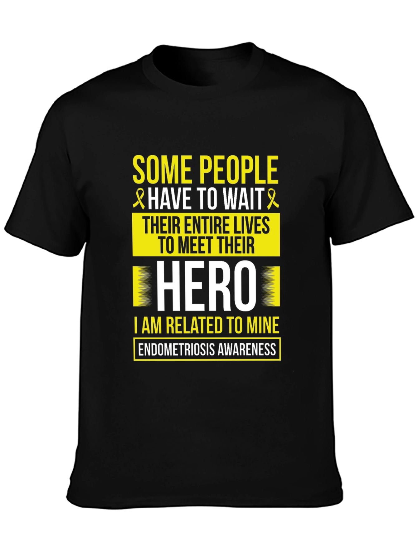 Endometriosis Awareness T-Shirt Hero Related