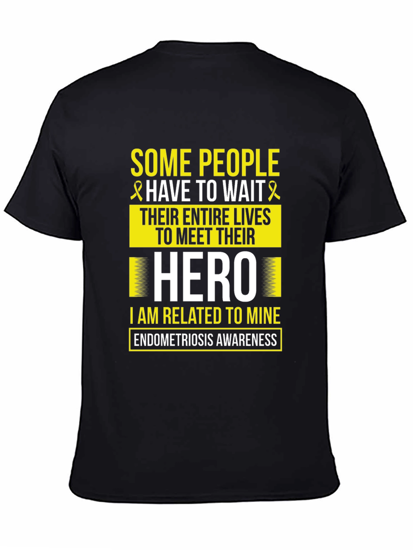 Endometriosis Awareness T-Shirt Hero Related