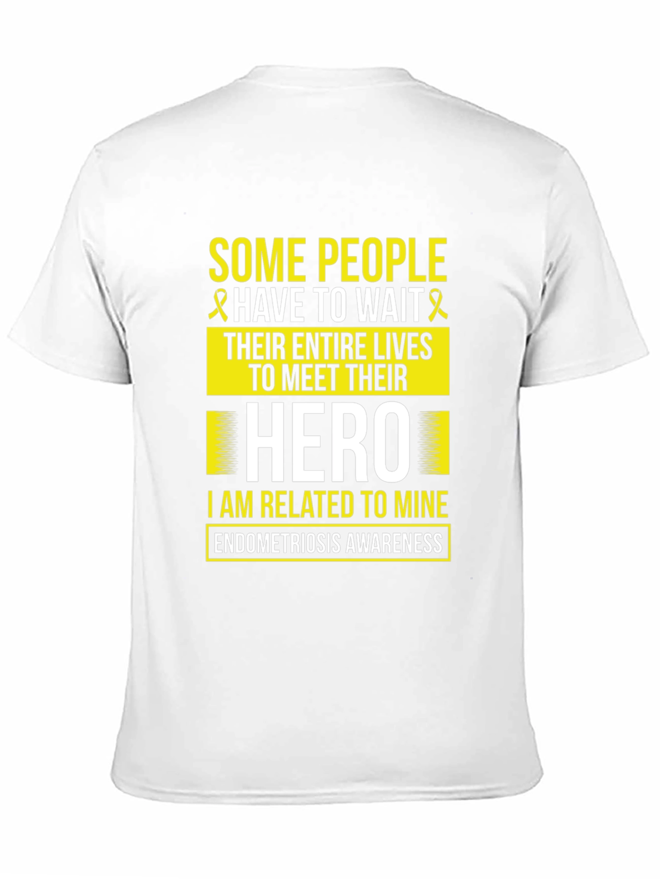 Endometriosis Awareness T-Shirt Hero Related