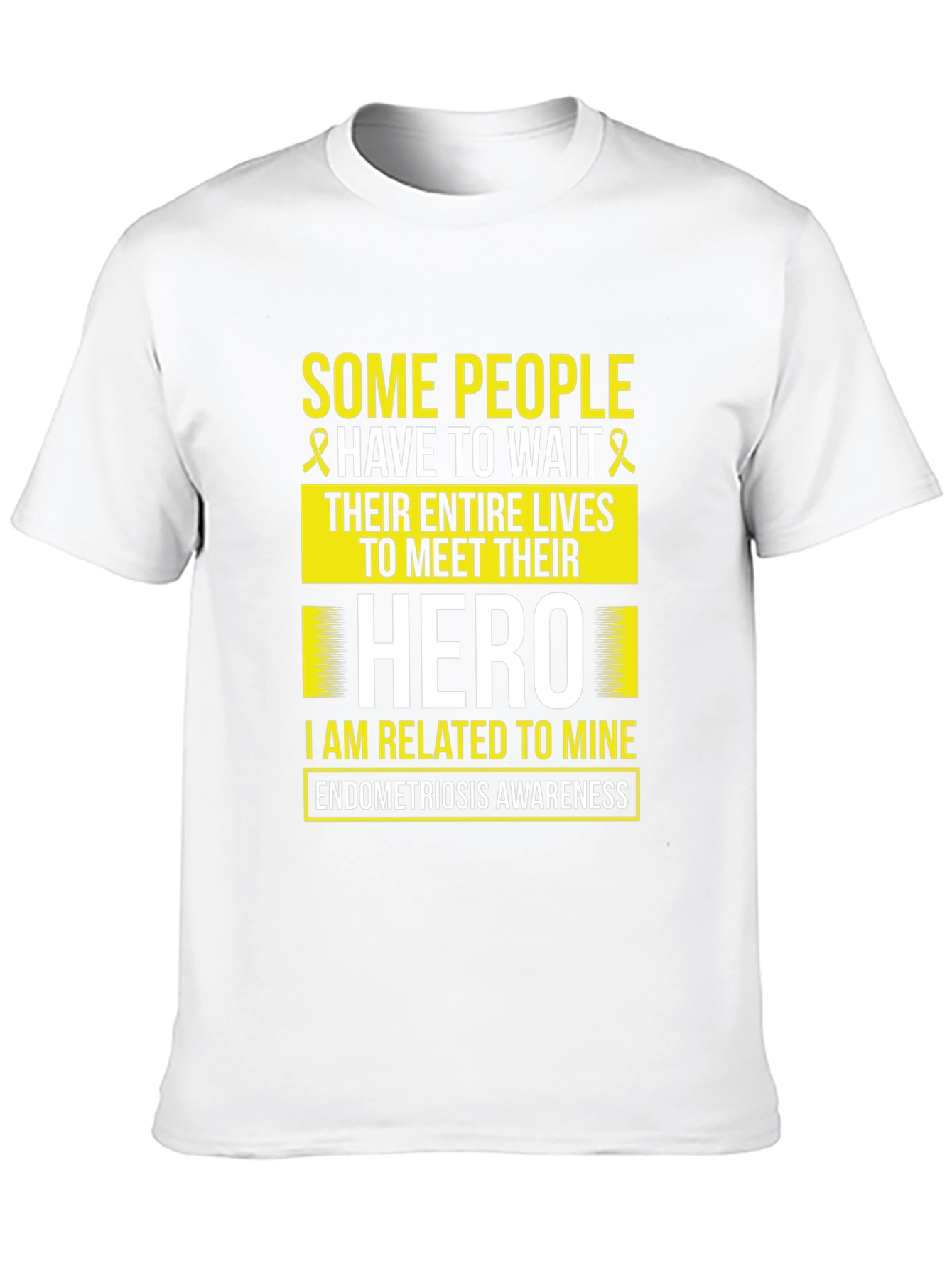 Endometriosis Awareness T-Shirt Hero Related