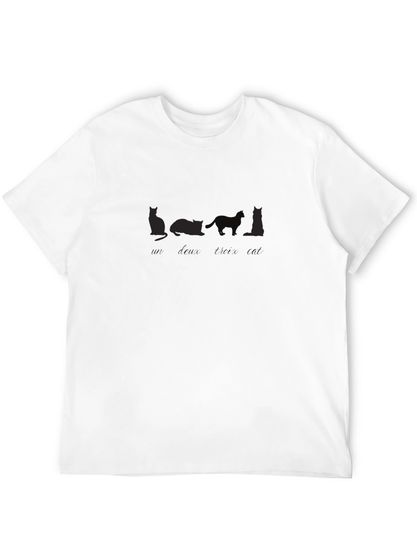 Un Deux Trois Cat T-Shirt