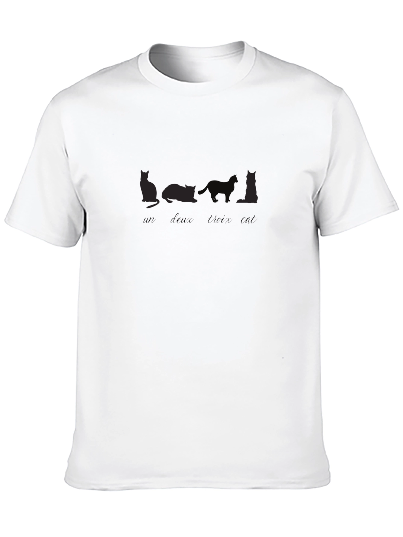 Un Deux Trois Cat T-Shirt