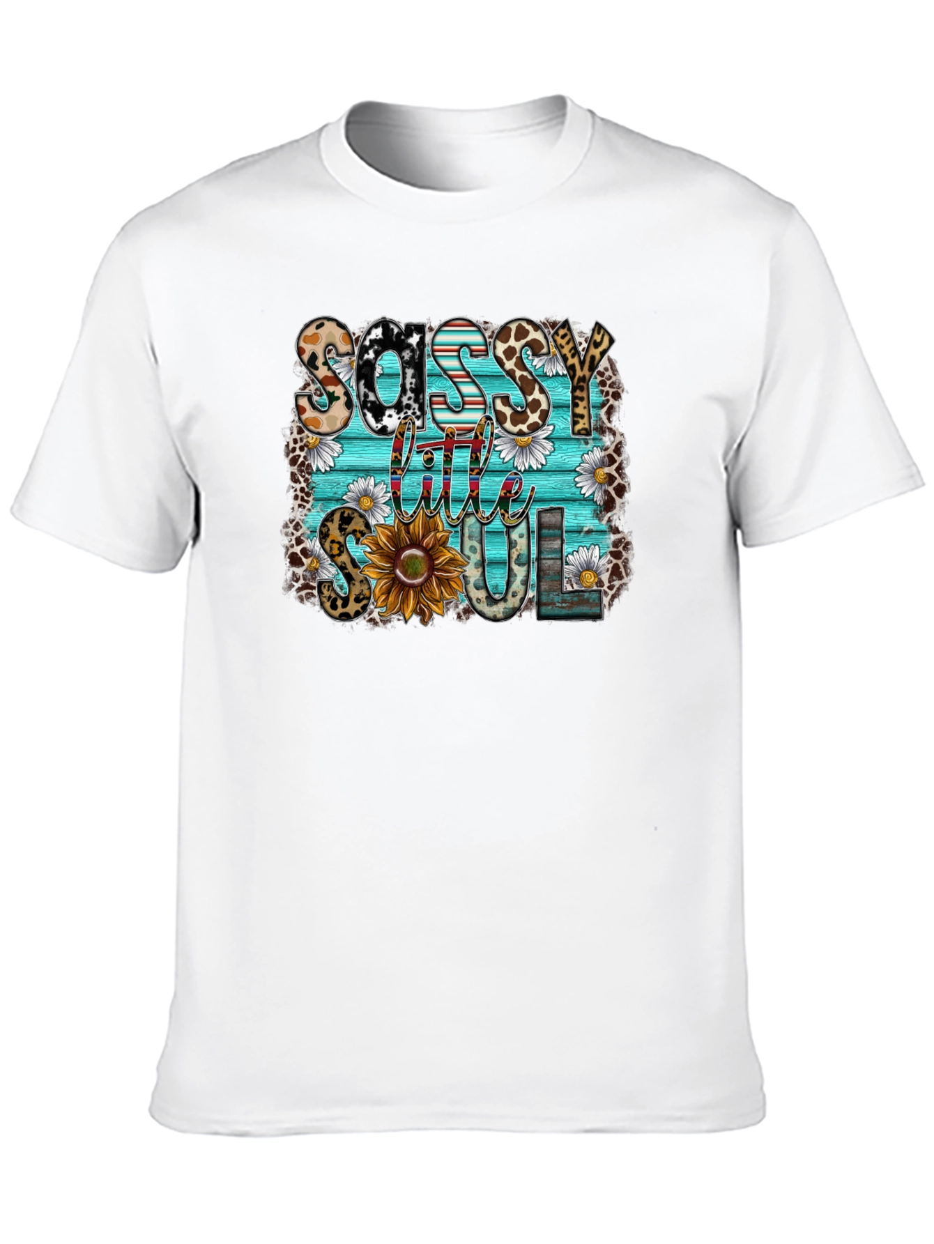 Sassy Little Soul Graphic Tee - Unisex Black T-Shirt