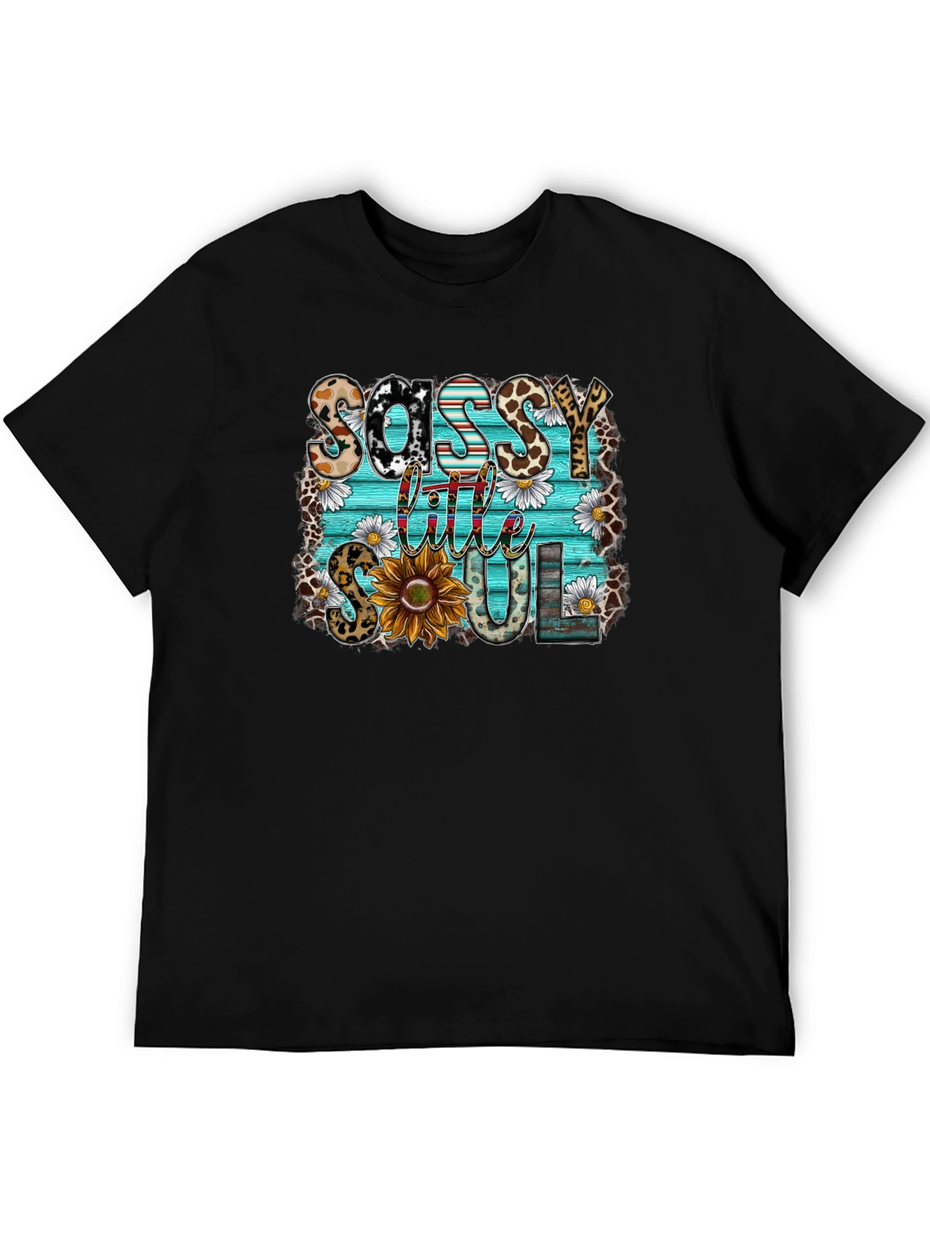 Sassy Little Soul Graphic Tee - Unisex Black T-Shirt