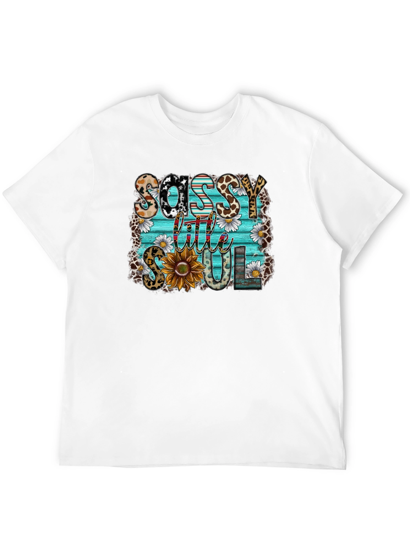 Sassy Little Soul Graphic Tee - Unisex Black T-Shirt