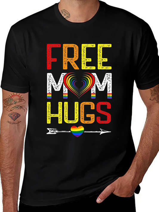 Free Mom Hugs LGBTQ Pride T-Shirt