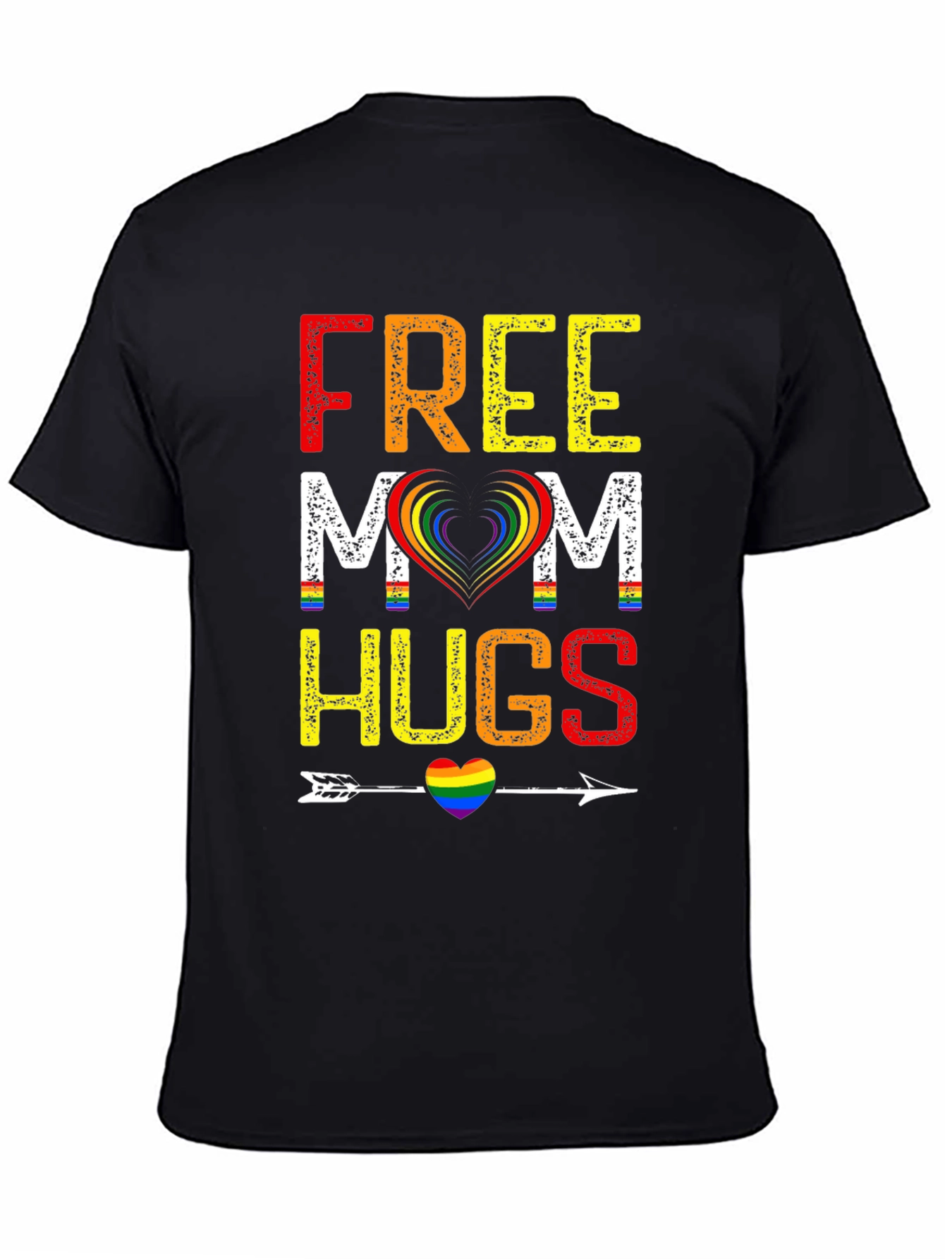 Free Mom Hugs LGBTQ Pride T-Shirt