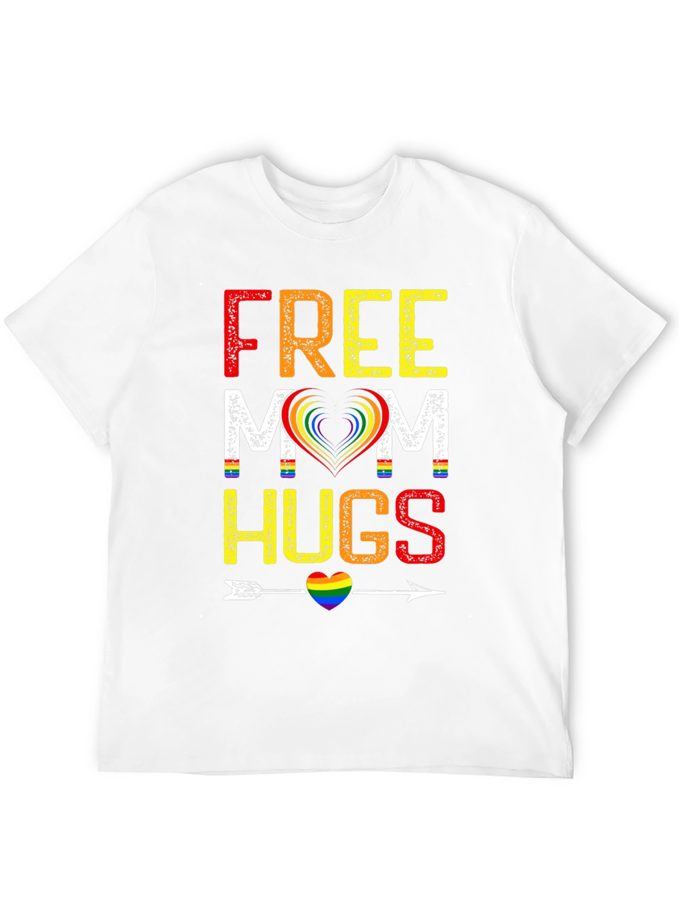Free Mom Hugs LGBTQ Pride T-Shirt