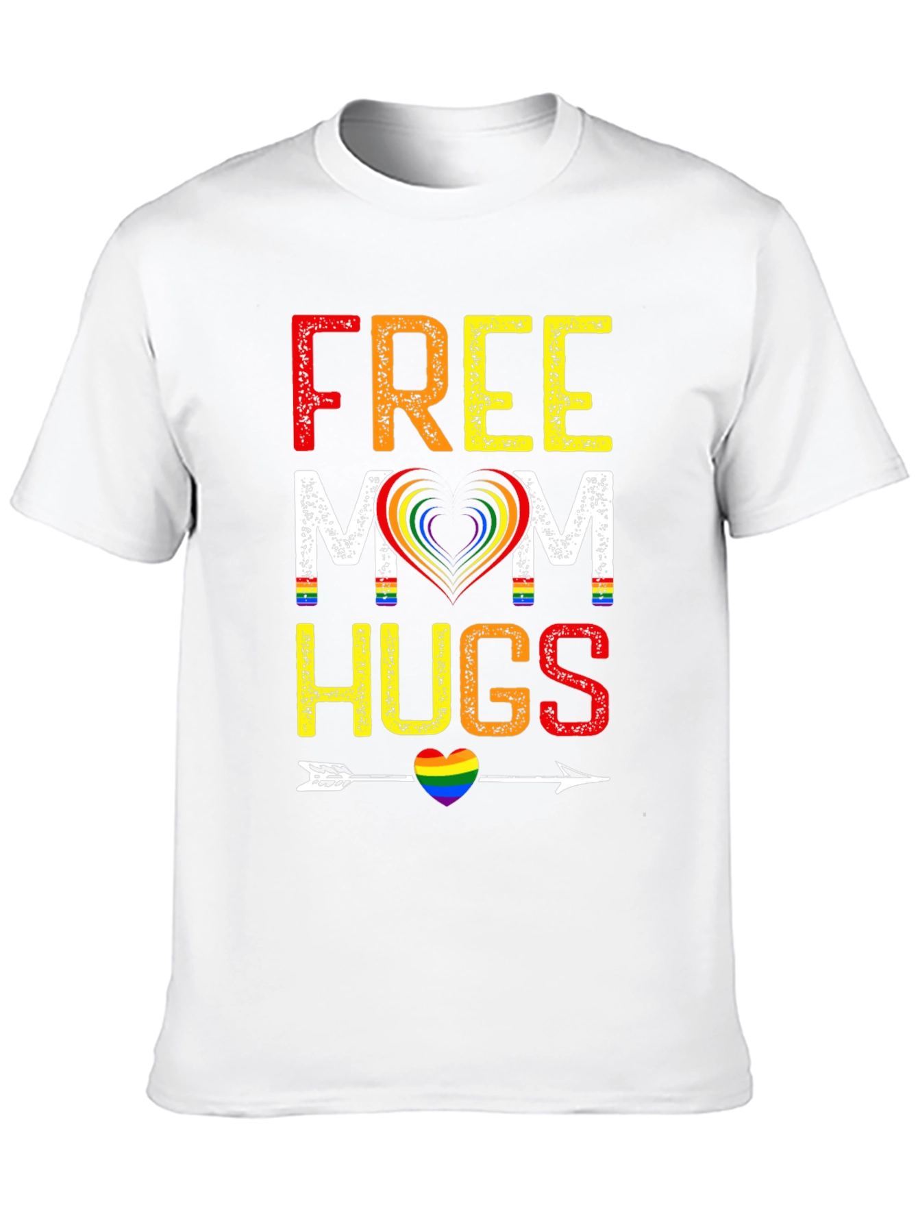 Free Mom Hugs LGBTQ Pride T-Shirt
