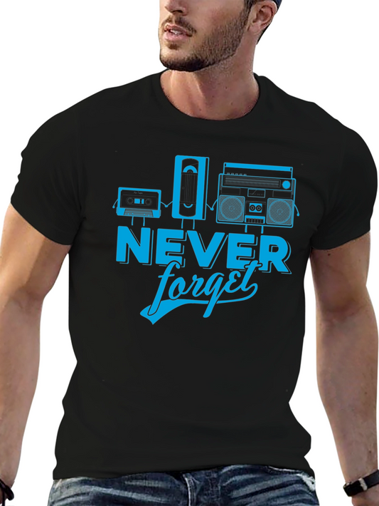 Retro Never Forget Graphic Tee