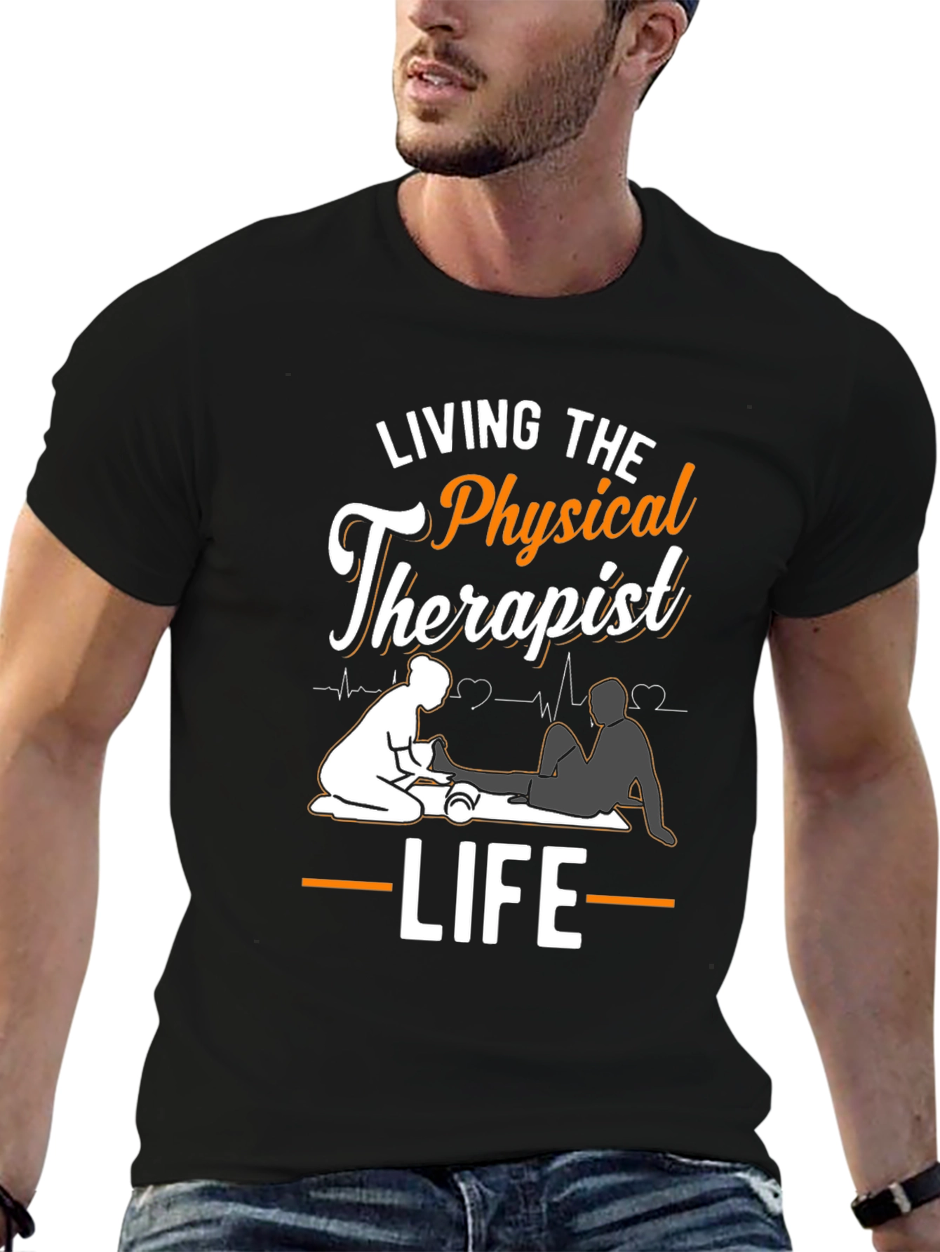 Physical Therapist T-Shirt: Living the Life