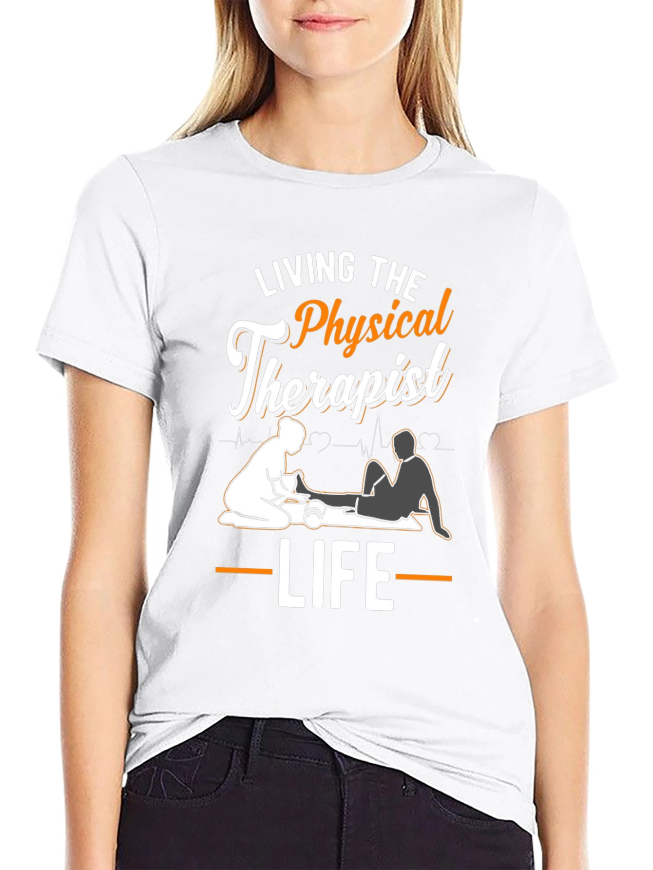 Physical Therapist T-Shirt: Living the Life