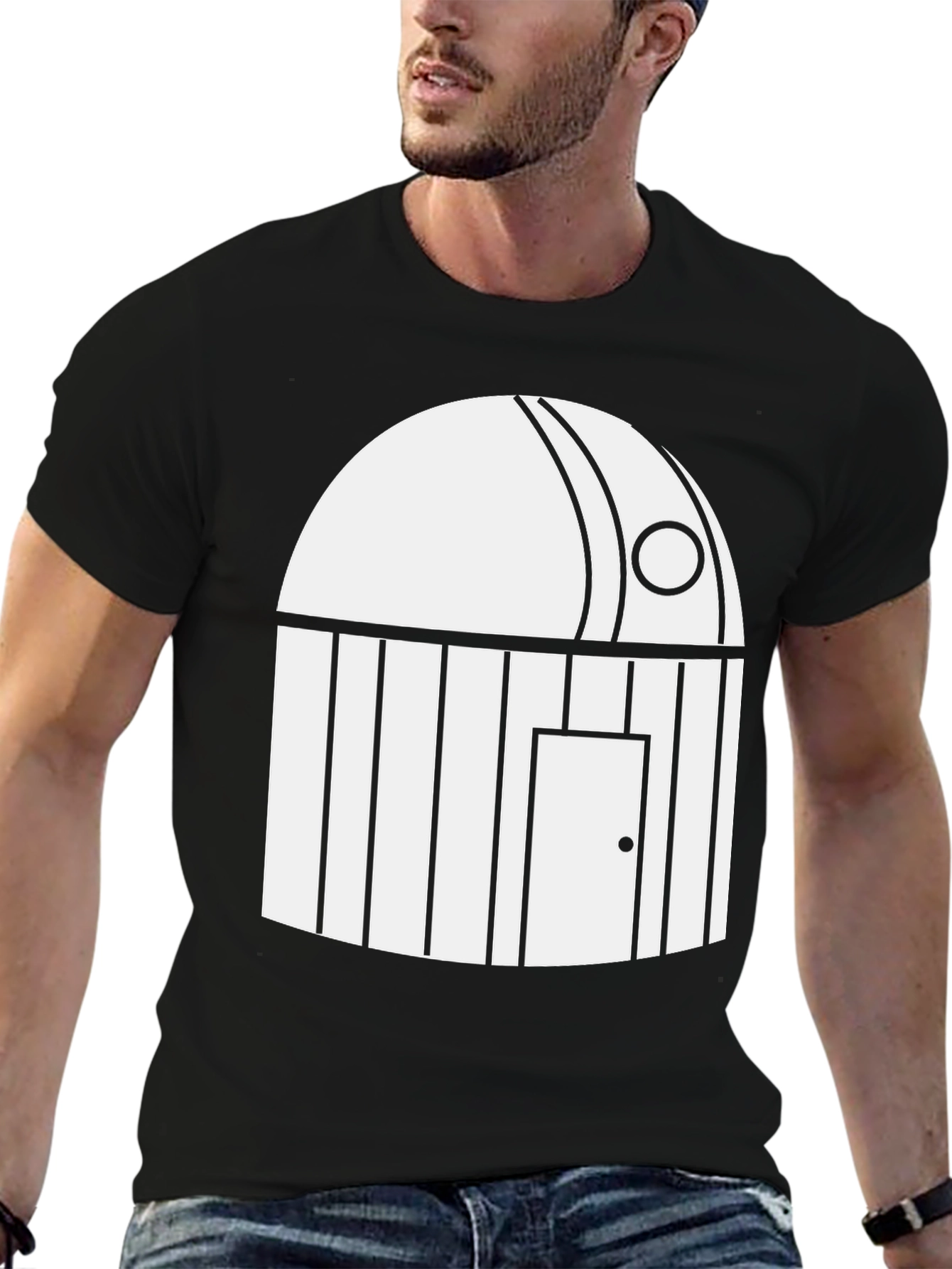 Observatory Dome Graphic Tee - Astronomy Lovers Shirt