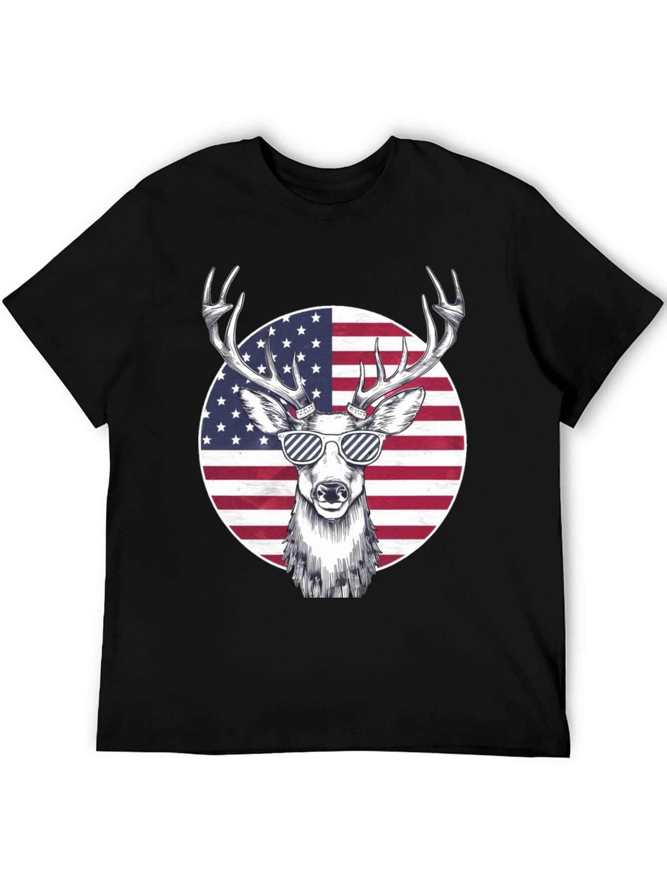 American Deer Graphic Tee
