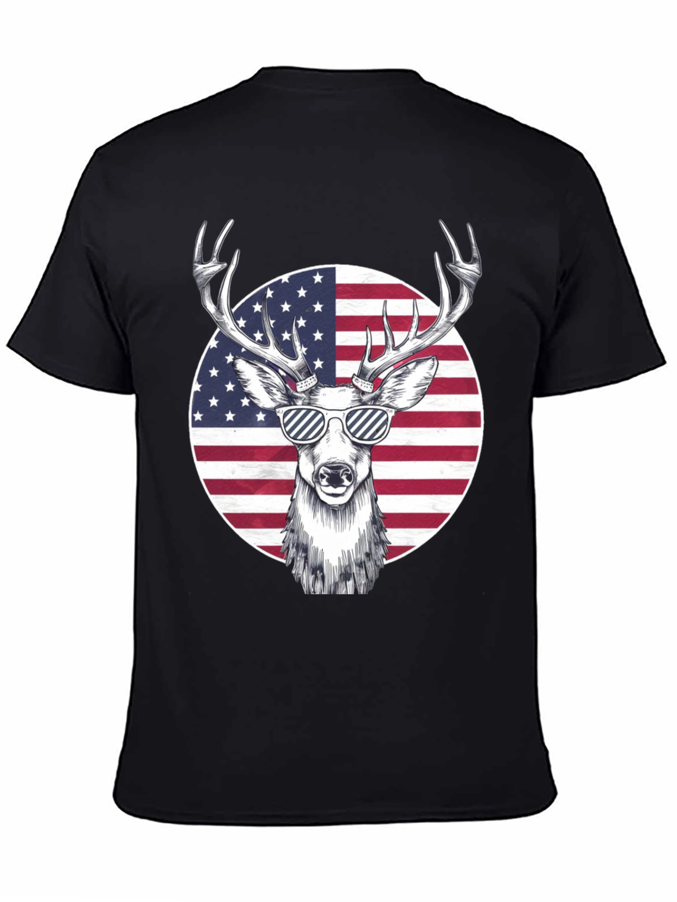 American Deer Graphic Tee