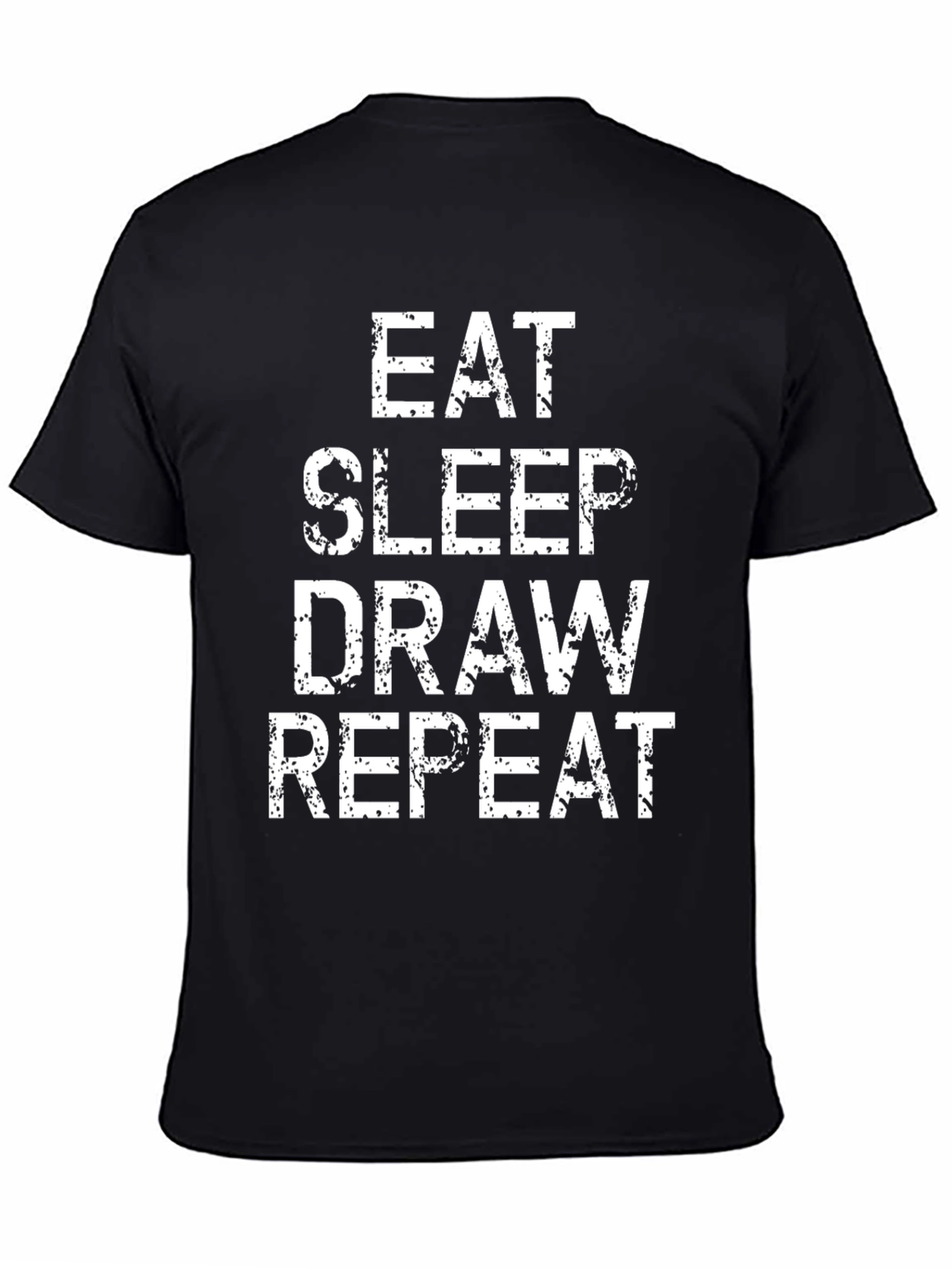 Eat Sleep Draw Repeat T-Shirt - Artist Graphic Tee