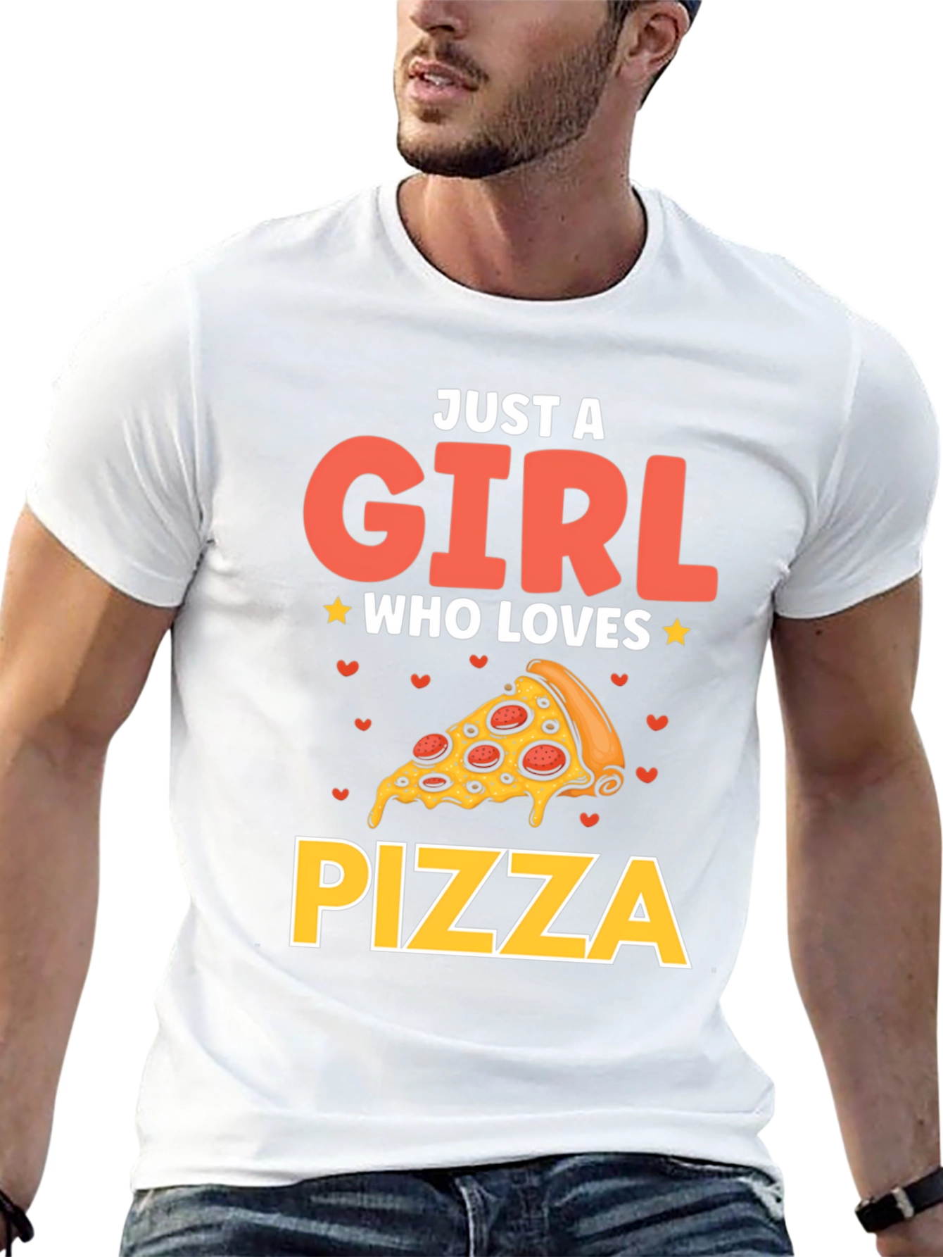 Just A Girl Who Loves Pizza T-Shirt