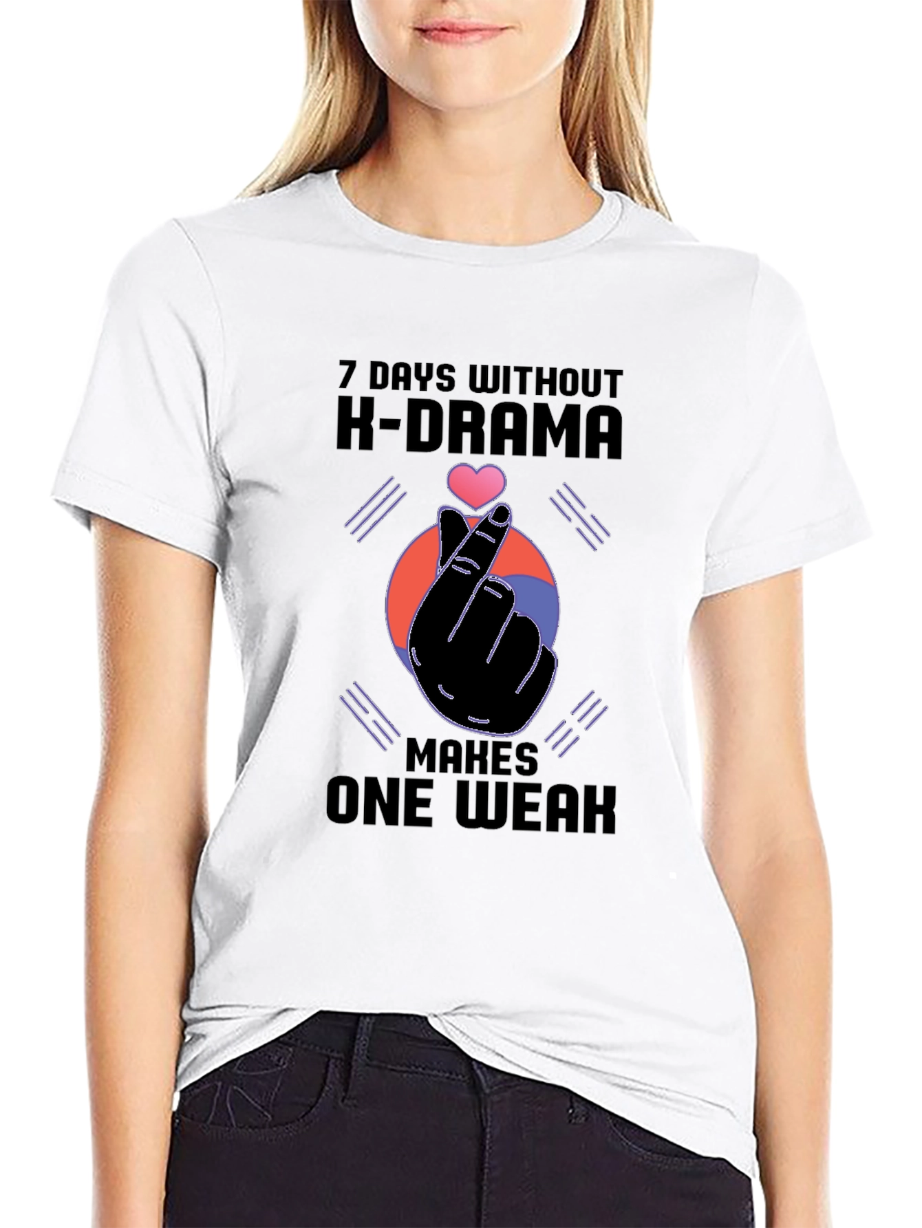 K-Drama Fan T-Shirt - 7 Days Without Design
