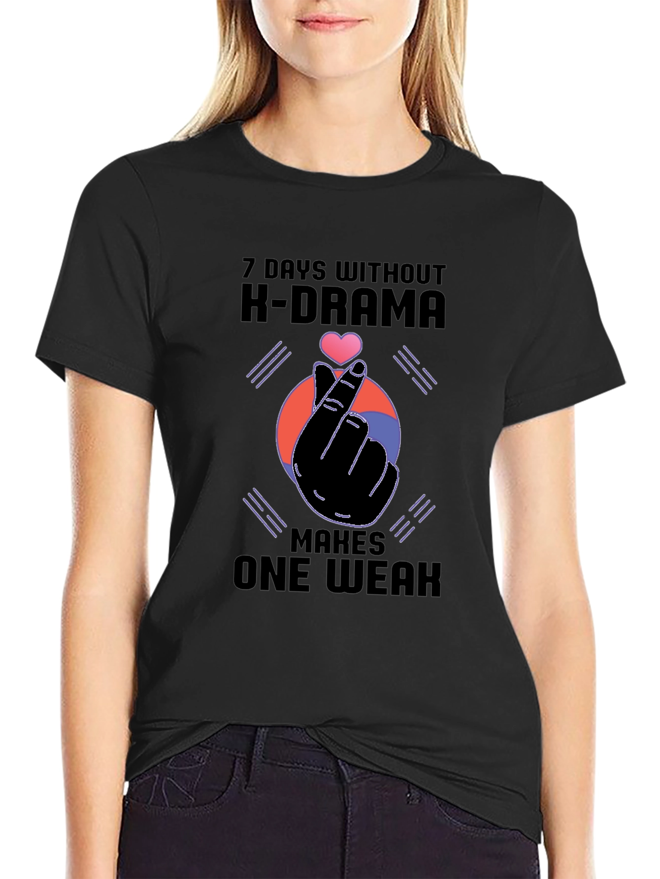 K-Drama Fan T-Shirt - 7 Days Without Design