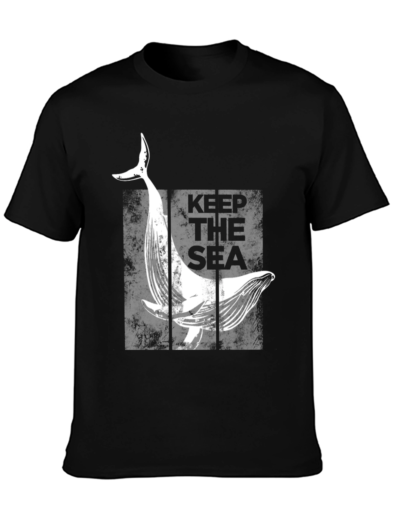 Keep The Sea Whale Graphic T-Shirt