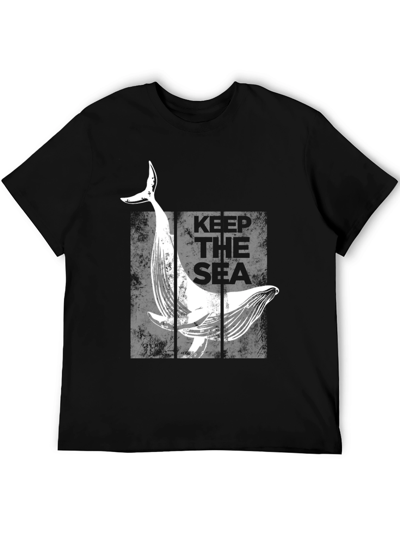 Keep The Sea Whale Graphic T-Shirt