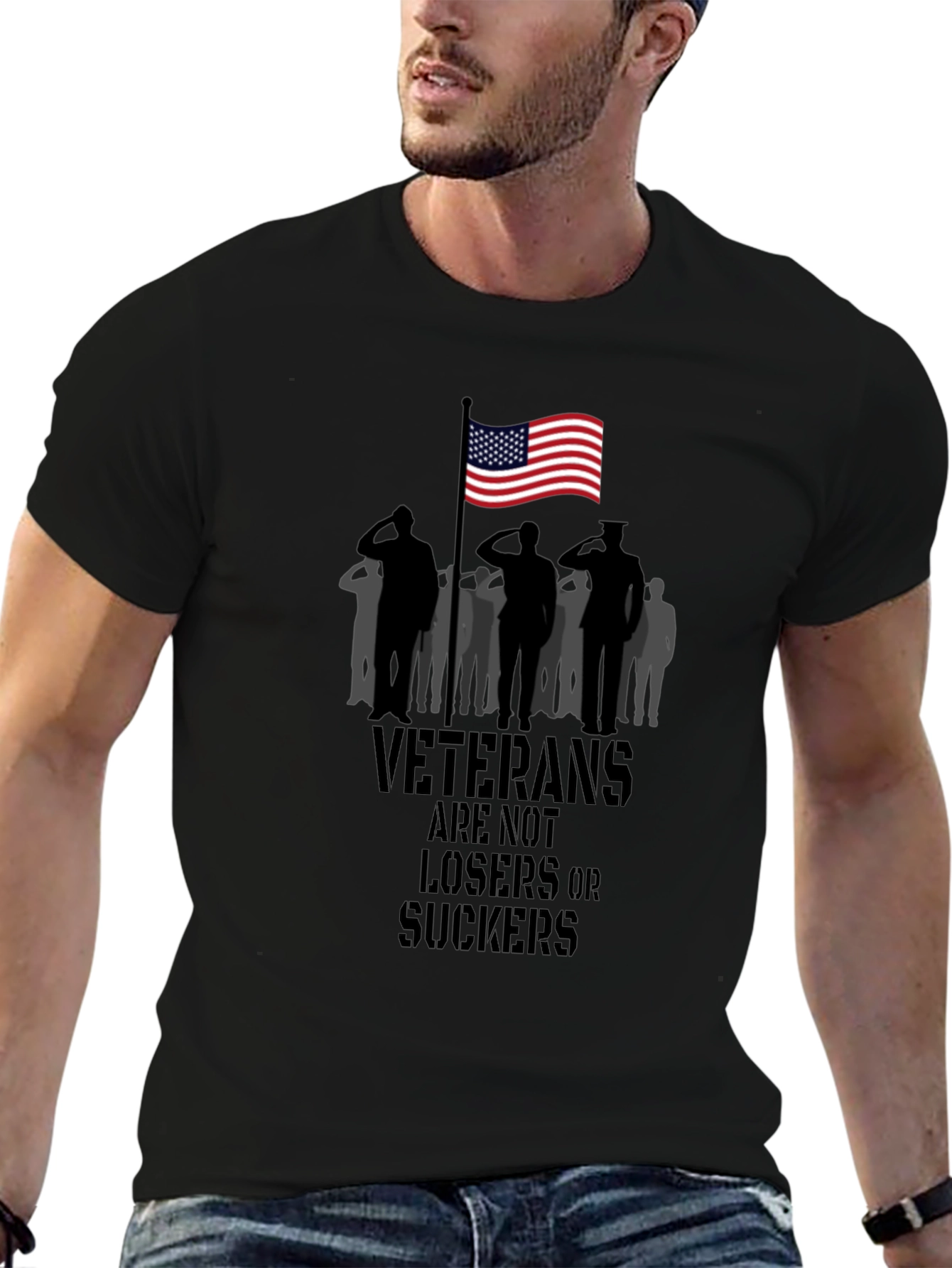 Veterans Pride T-Shirt - Patriotic Graphic Tee