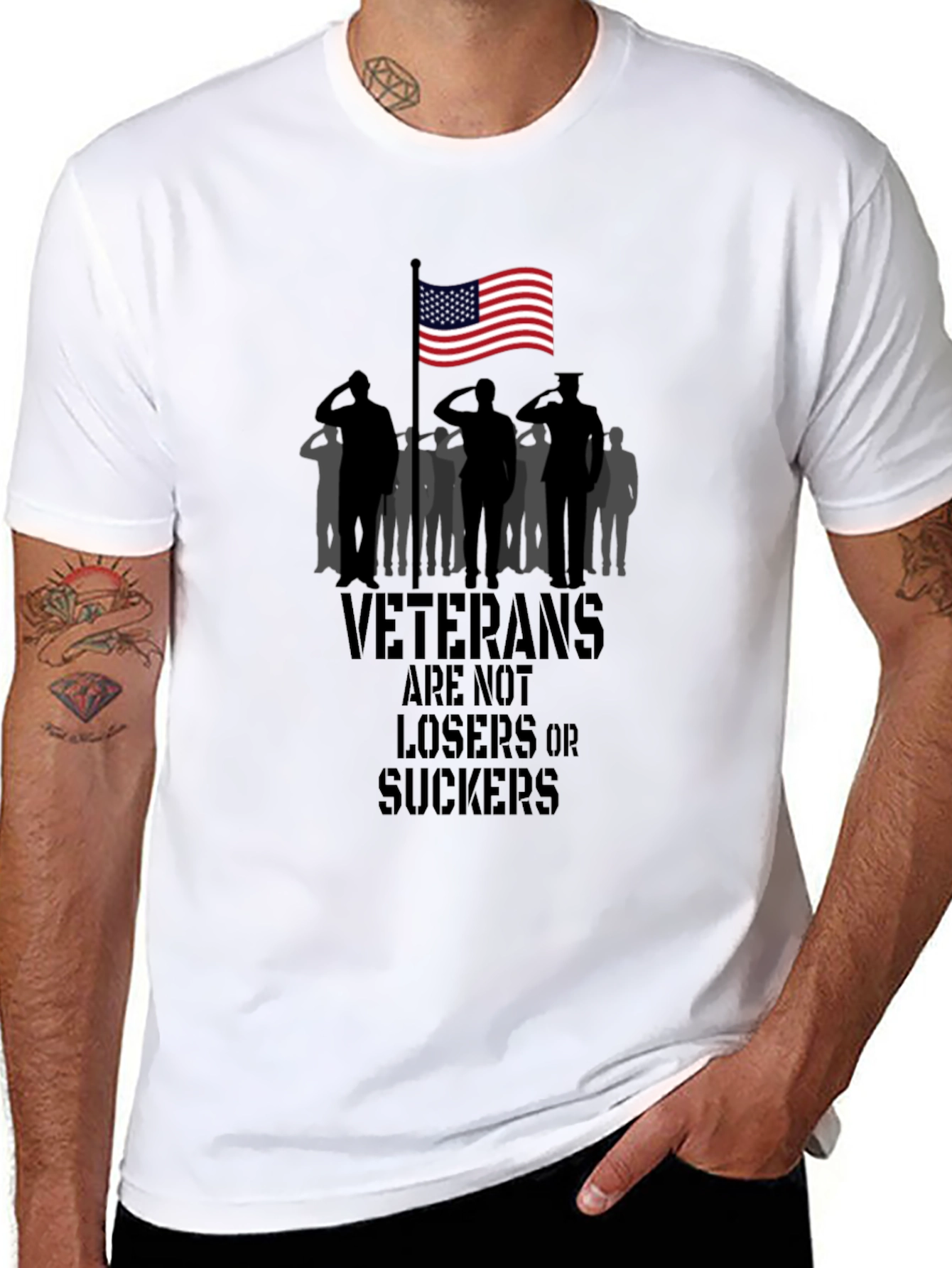 Veterans Pride T-Shirt - Patriotic Graphic Tee