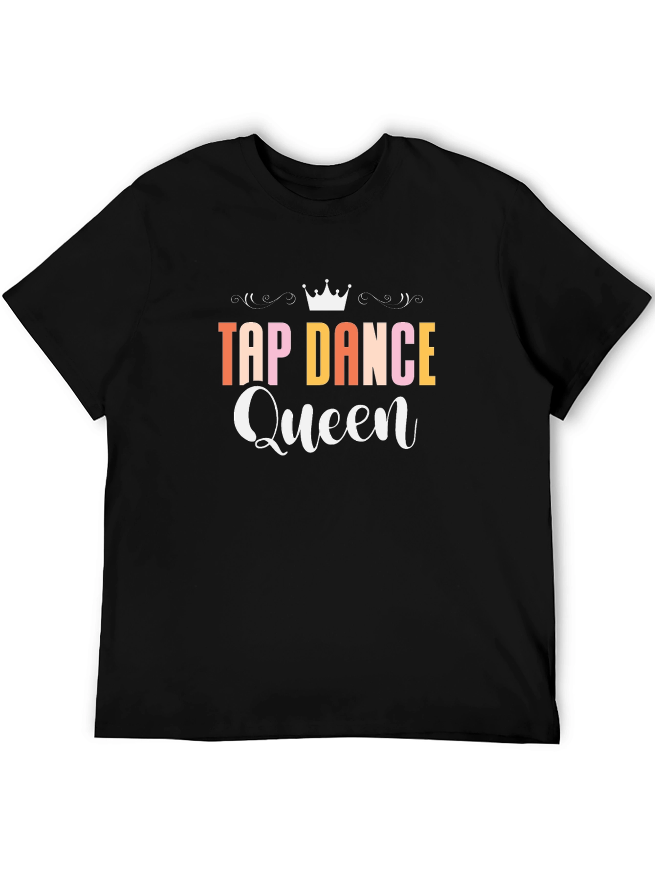 Tap Dance Queen Black T-Shirt