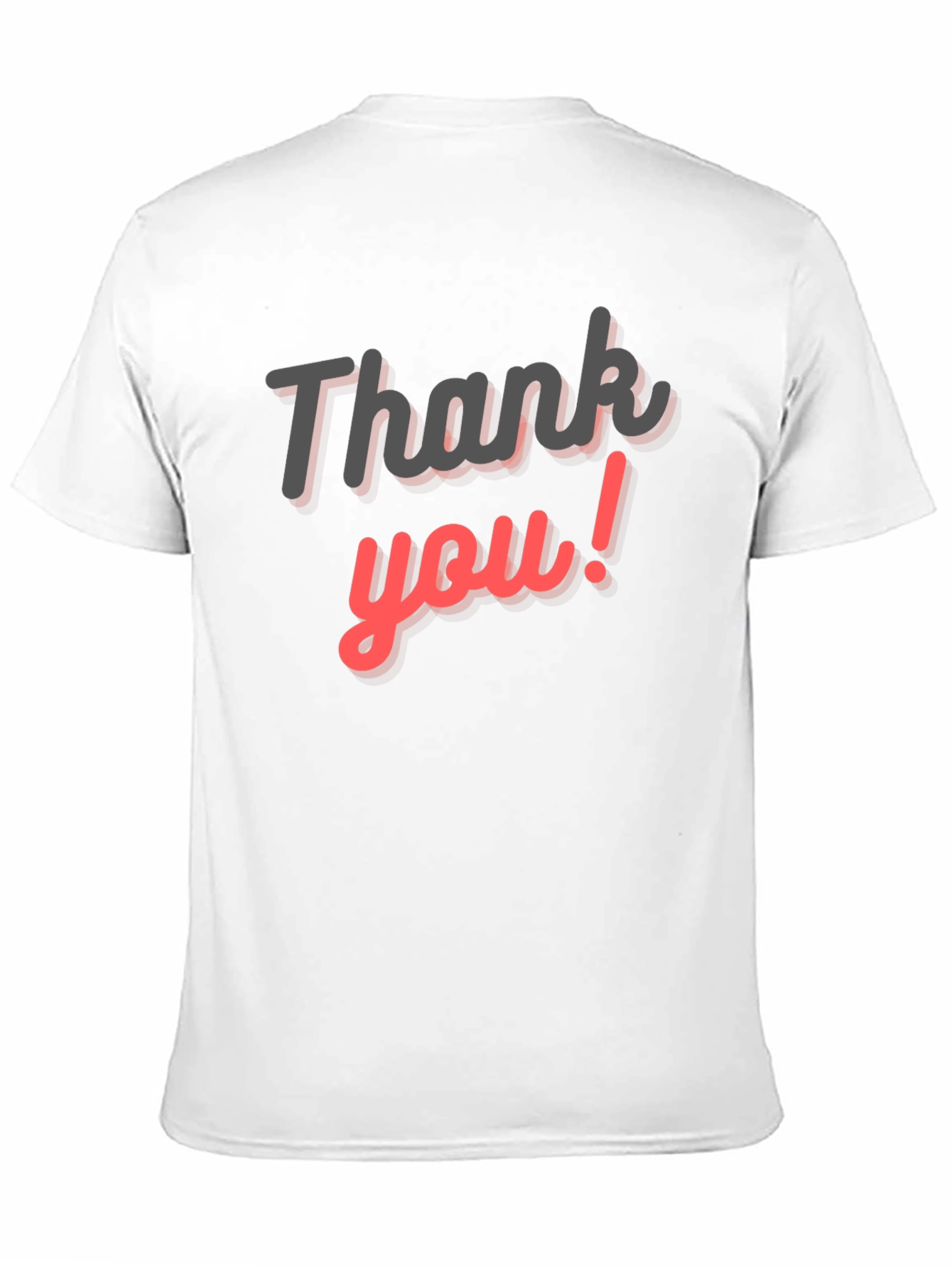 Thank You Graphic Tee - Casual Comfort