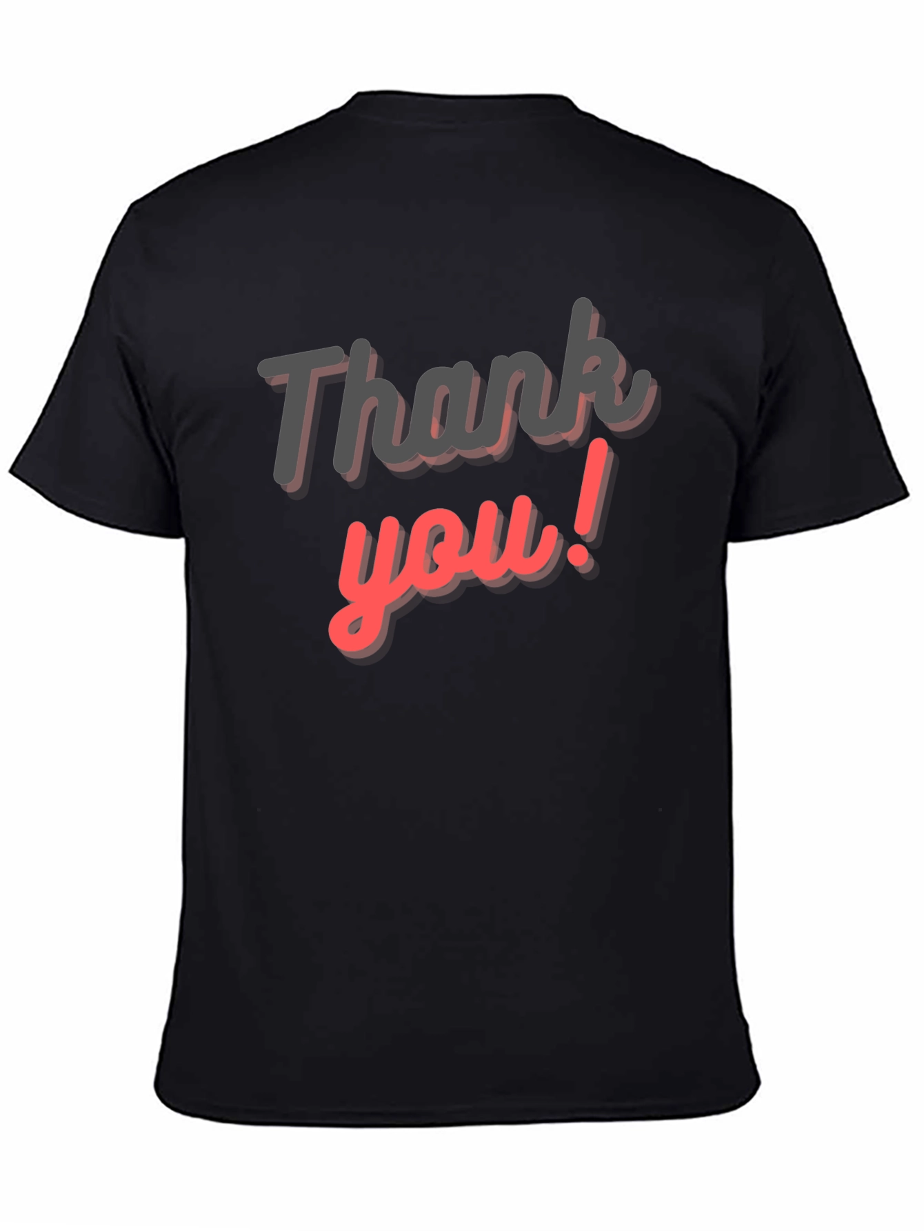 Thank You Graphic Tee - Casual Comfort