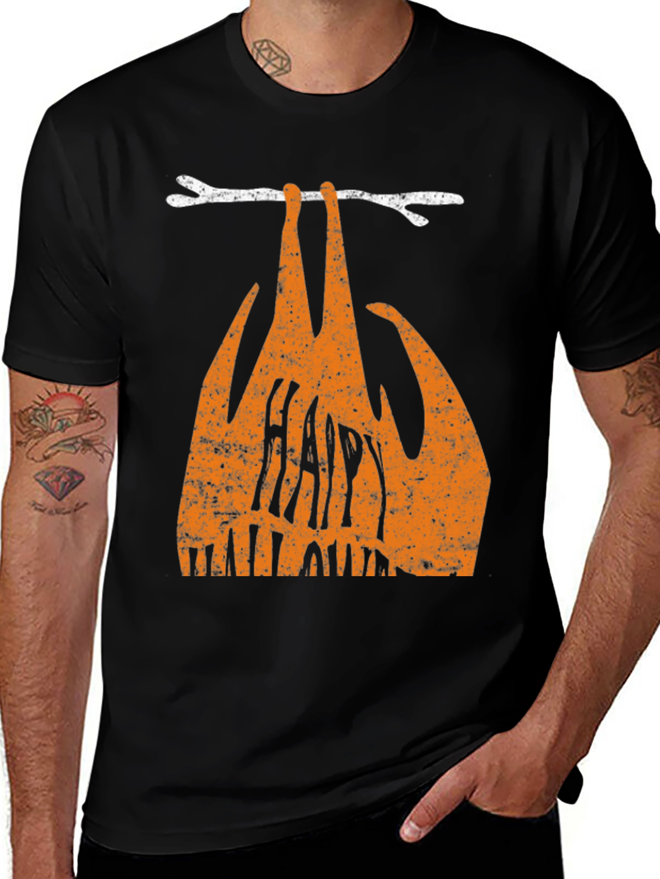 Happy Halloween Sloth Graphic T-Shirt