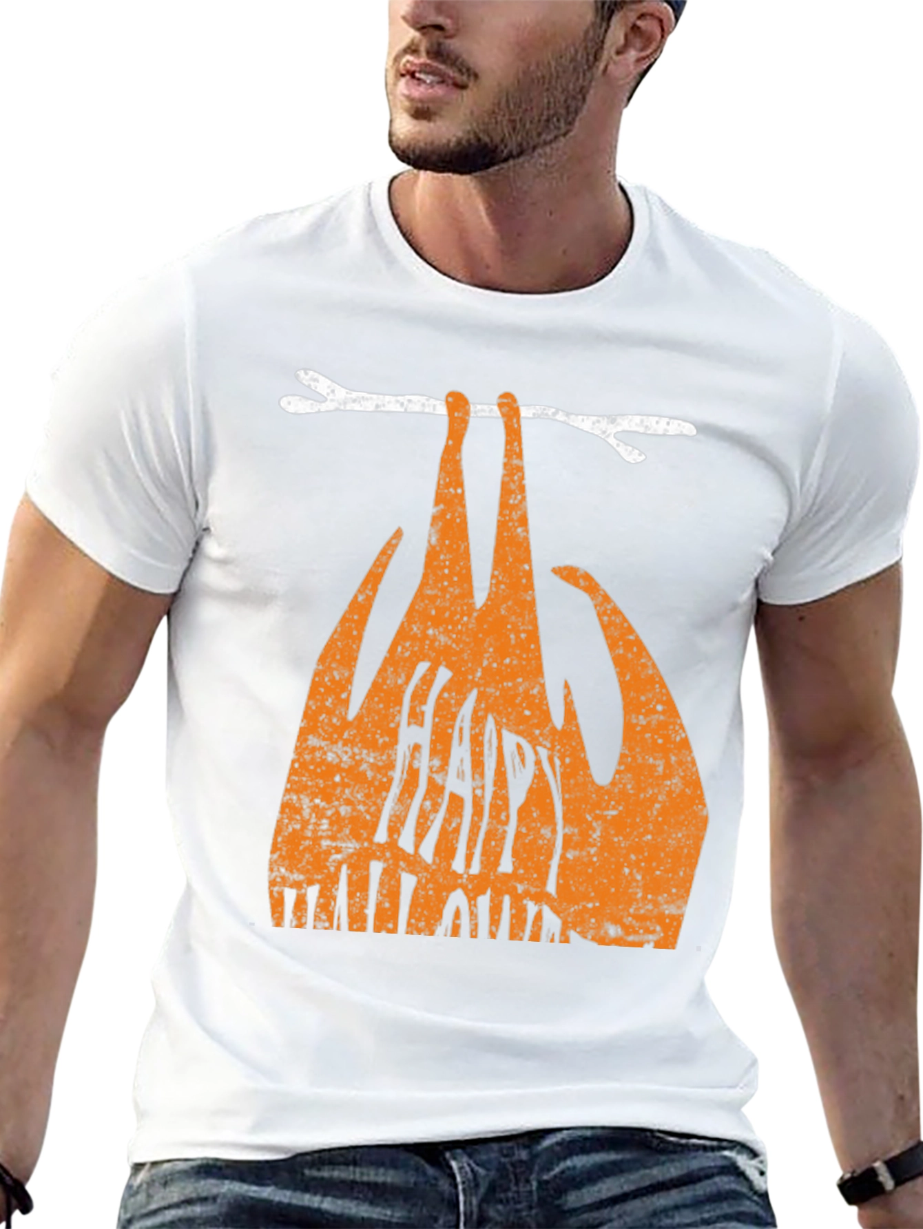 Happy Halloween Sloth Graphic T-Shirt