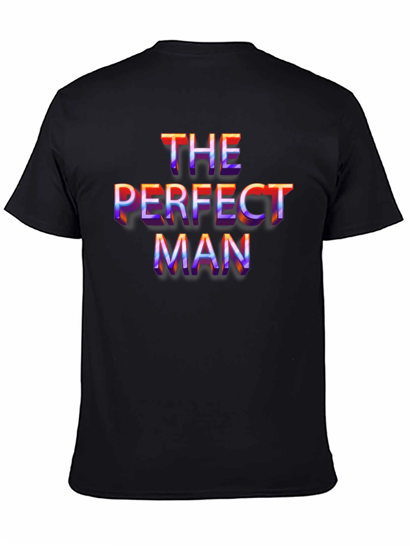 The Perfect Man Graphic Tee - Bold Retro Style