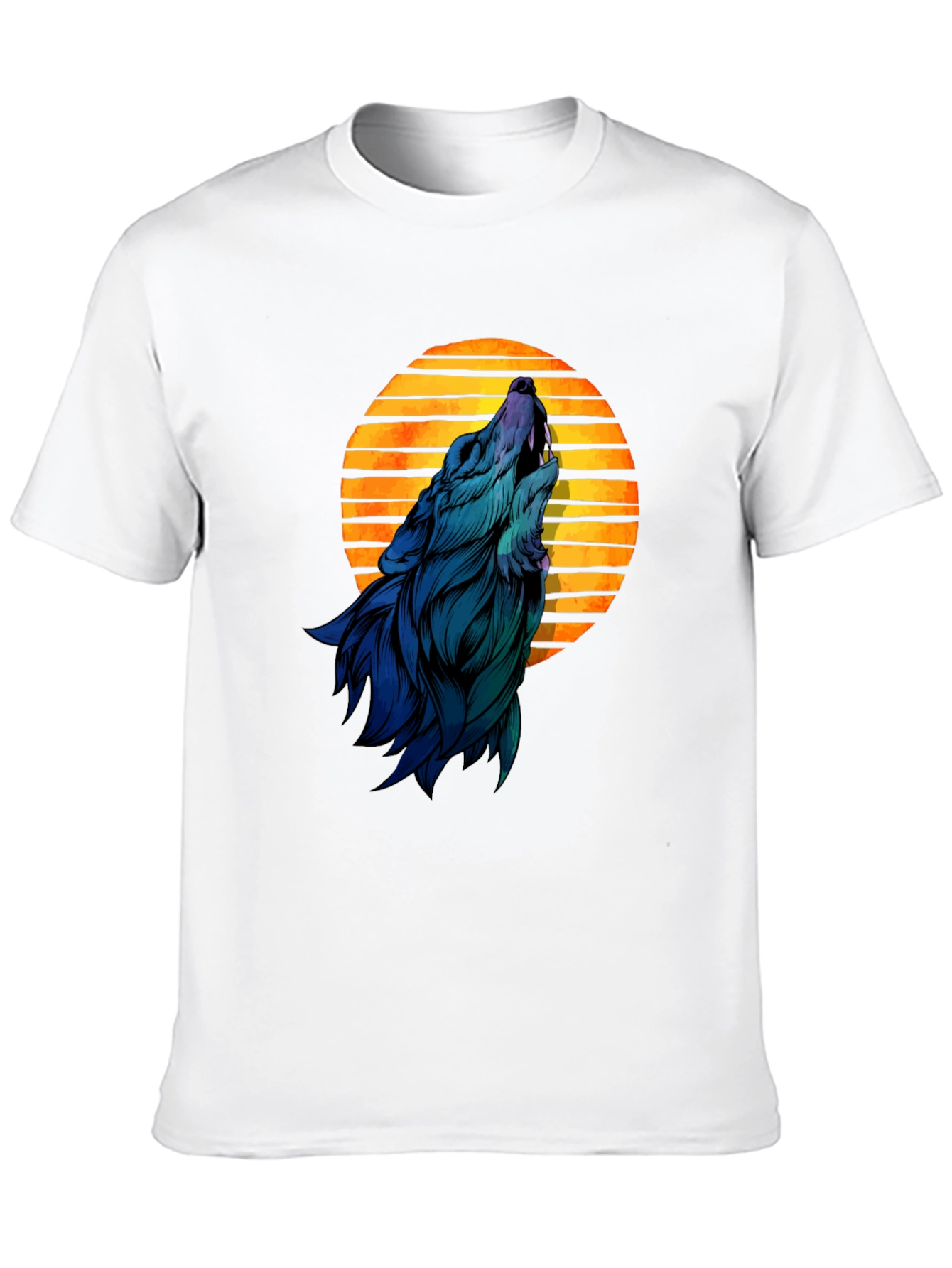 Wolf Moon T-Shirt - Mens Graphic Tee