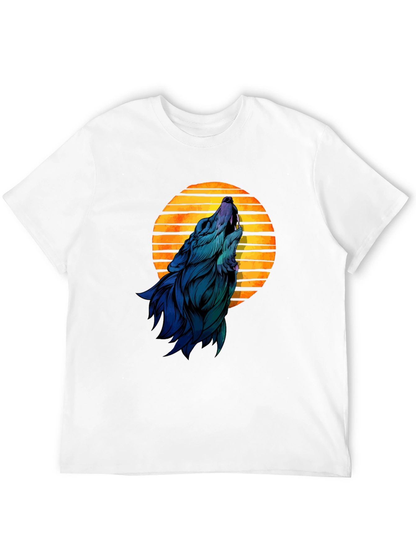 Wolf Moon T-Shirt - Mens Graphic Tee