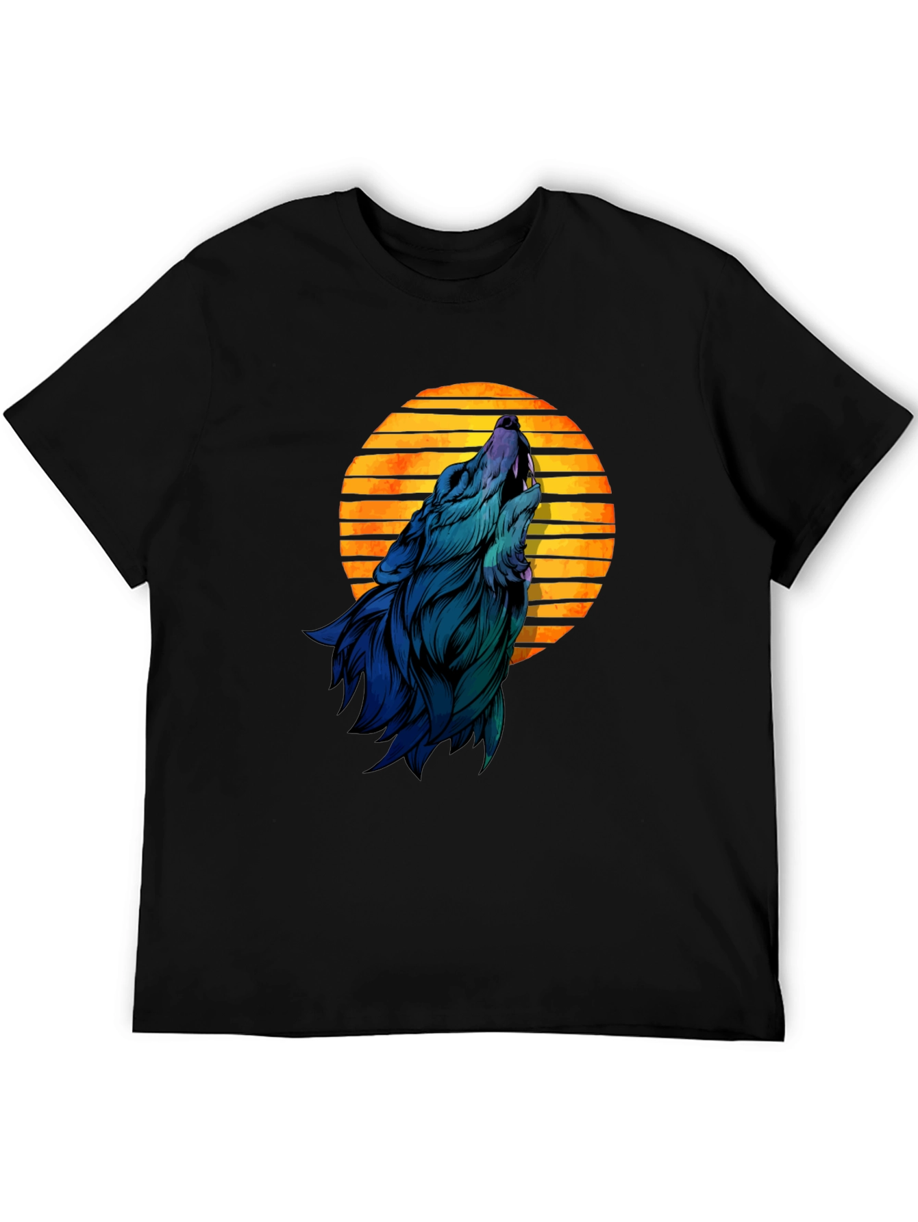 Wolf Moon T-Shirt - Mens Graphic Tee