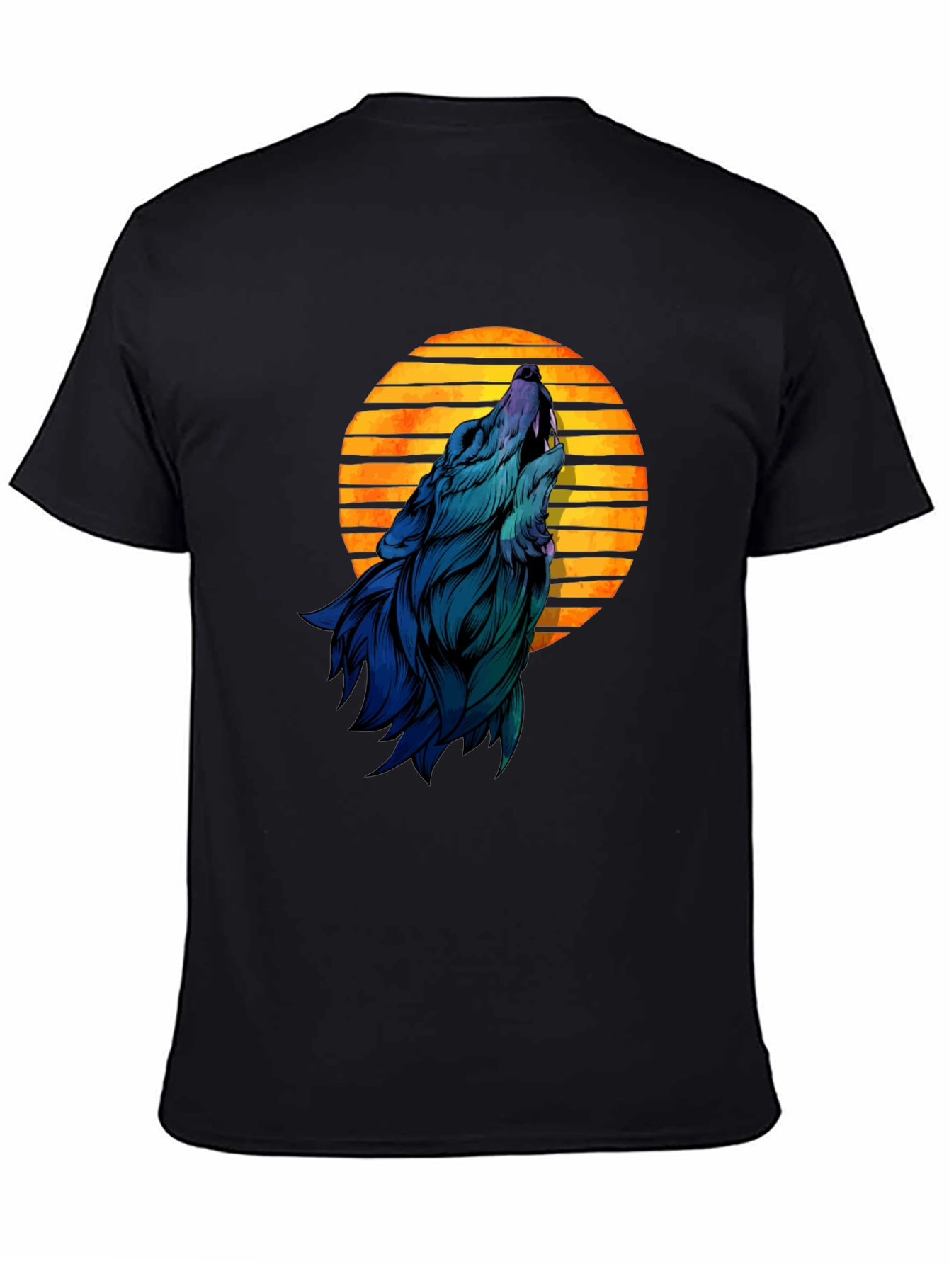 Wolf Moon T-Shirt - Mens Graphic Tee