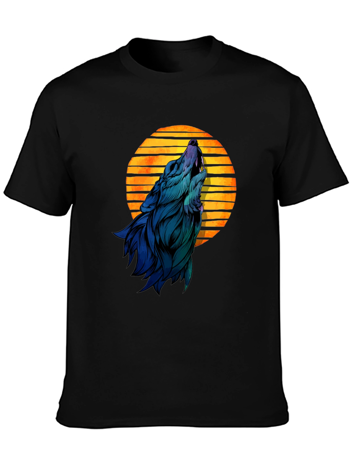 Wolf Moon T-Shirt - Mens Graphic Tee