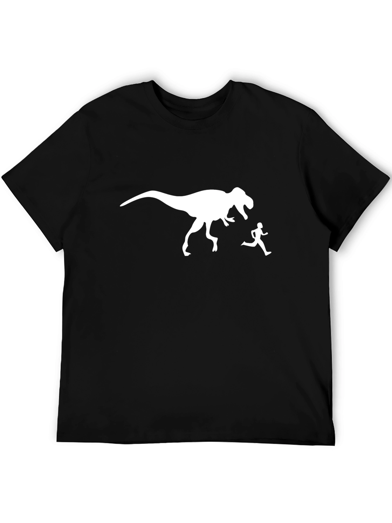 Dino Chase Graphic Tee - Black T-Shirt